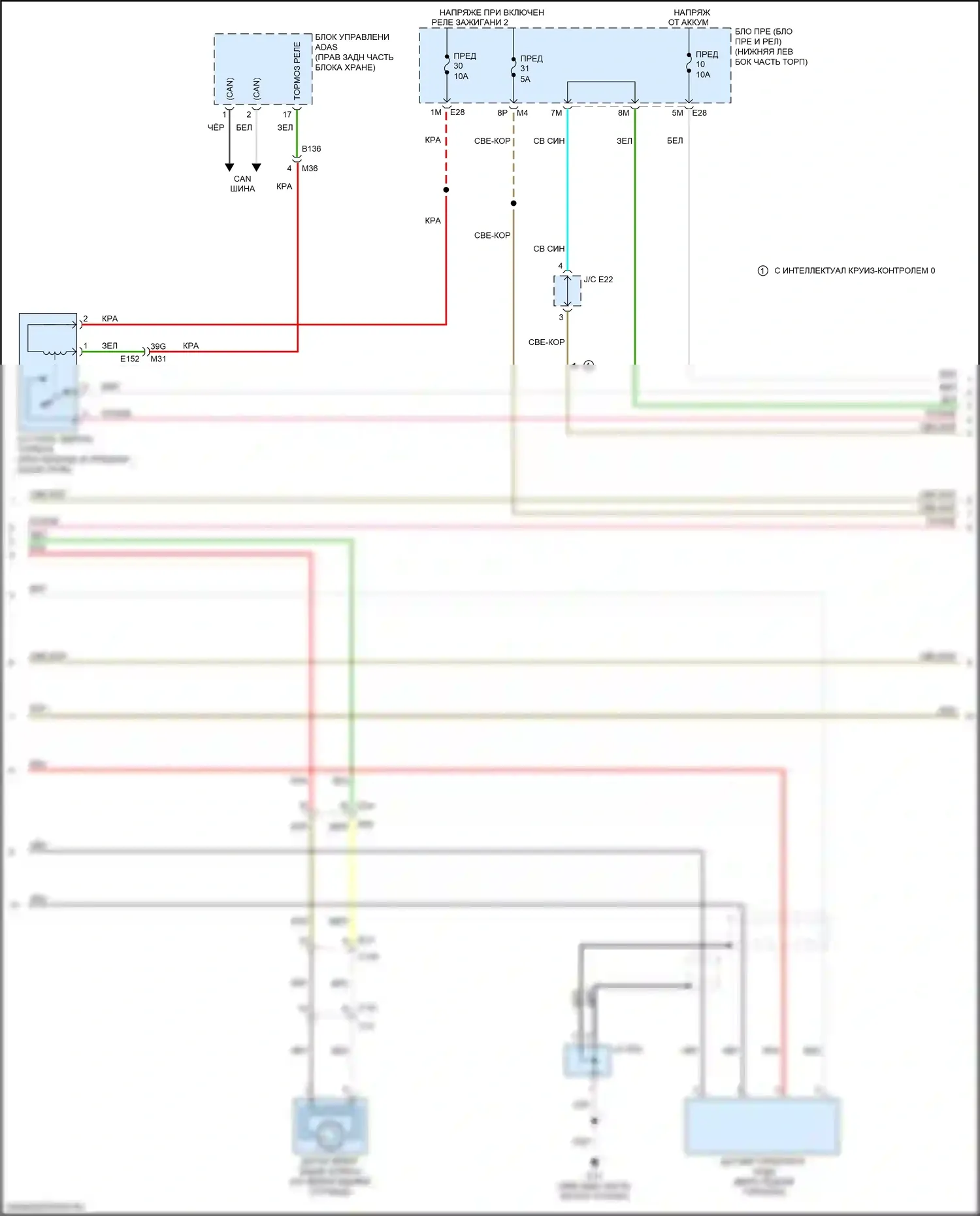 QX60 Infiniti I рестайлинг (2016-2021): Антиблокировочная система abs электросхема, гибридная (2 из 3) 