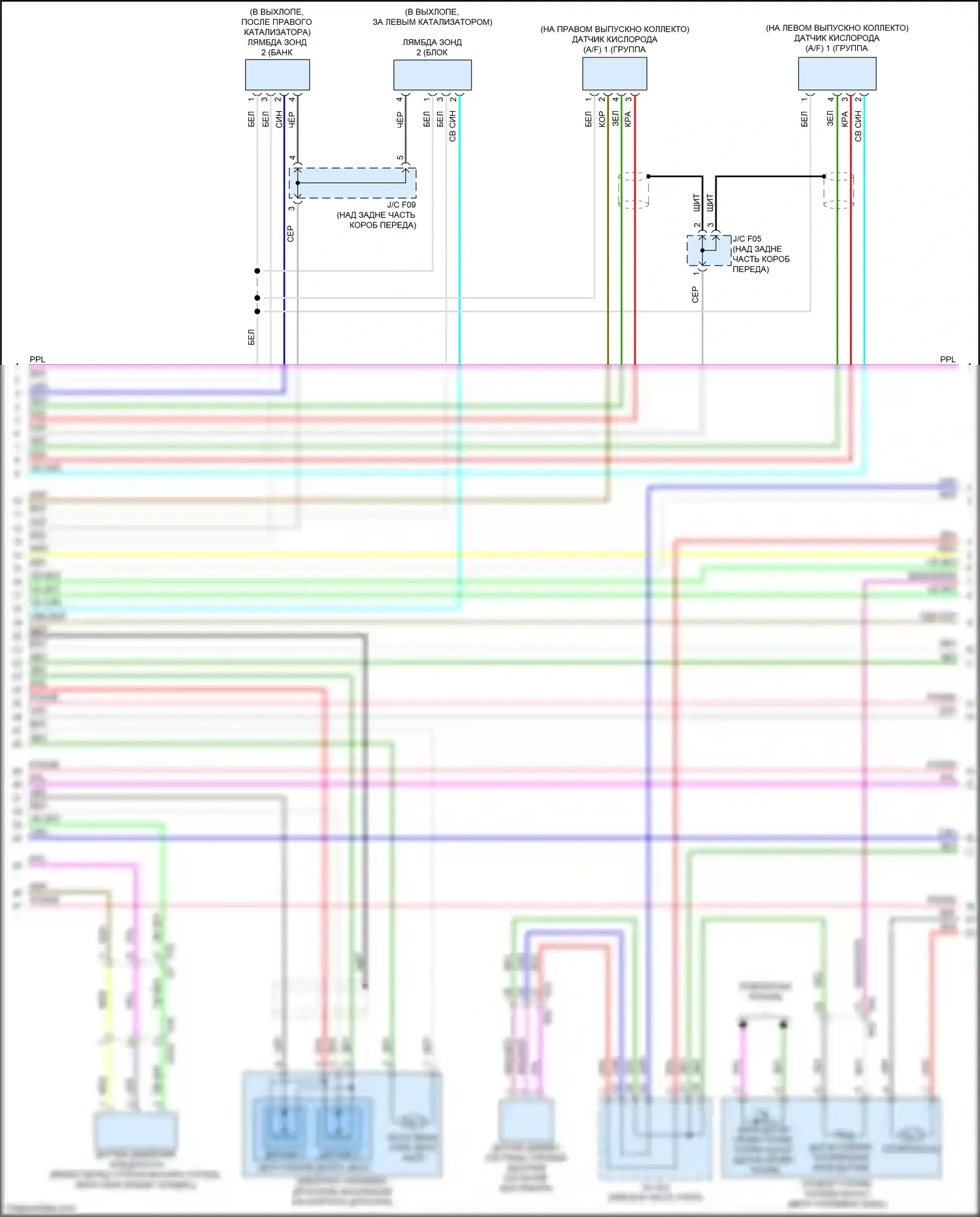 QX60 Infiniti II (2021-2024): Электросхема двигателя 3.5l (5 из 7) 
