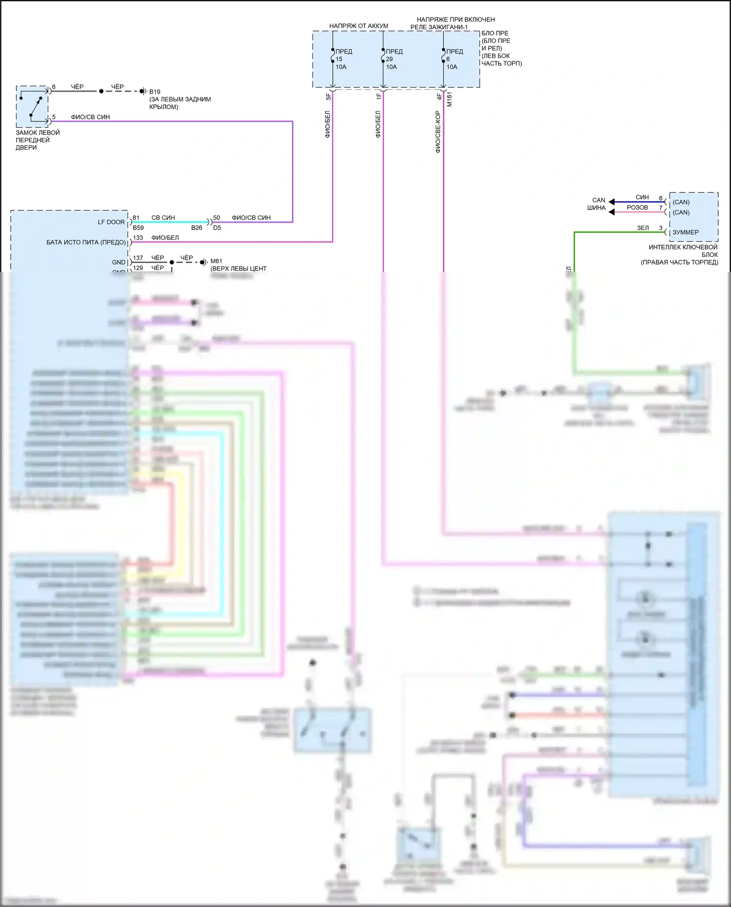 QX60 Infiniti II (2021-2024): Электросхема утора 