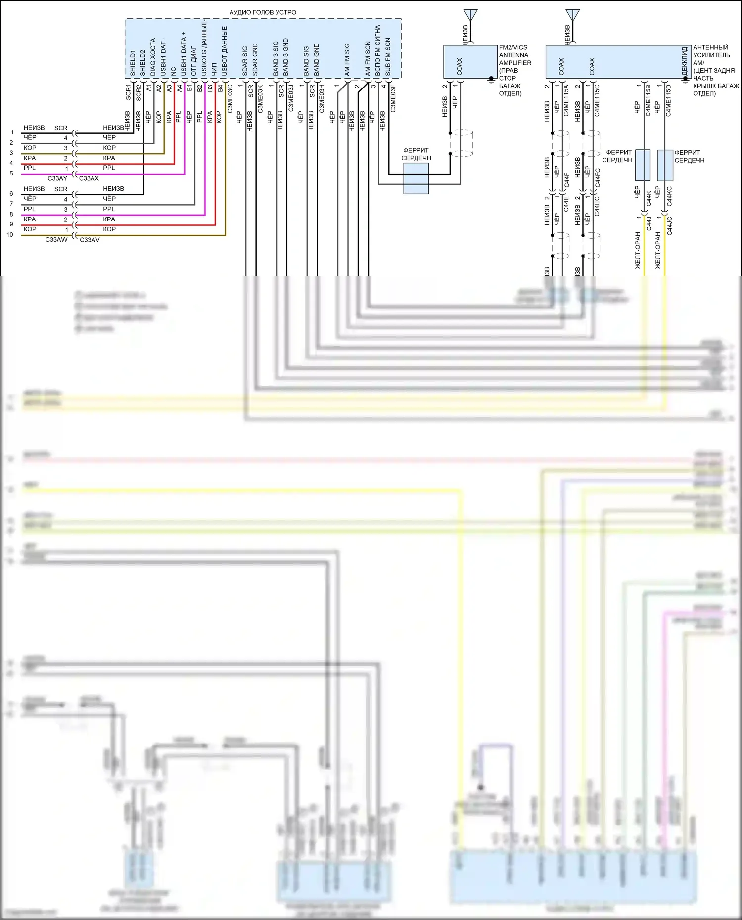 F-type Jaguar I рестайлинг (2016-2019): Электросхема навигации, с сенсорным управлением и звуковым сопровождением (3 из 5) 