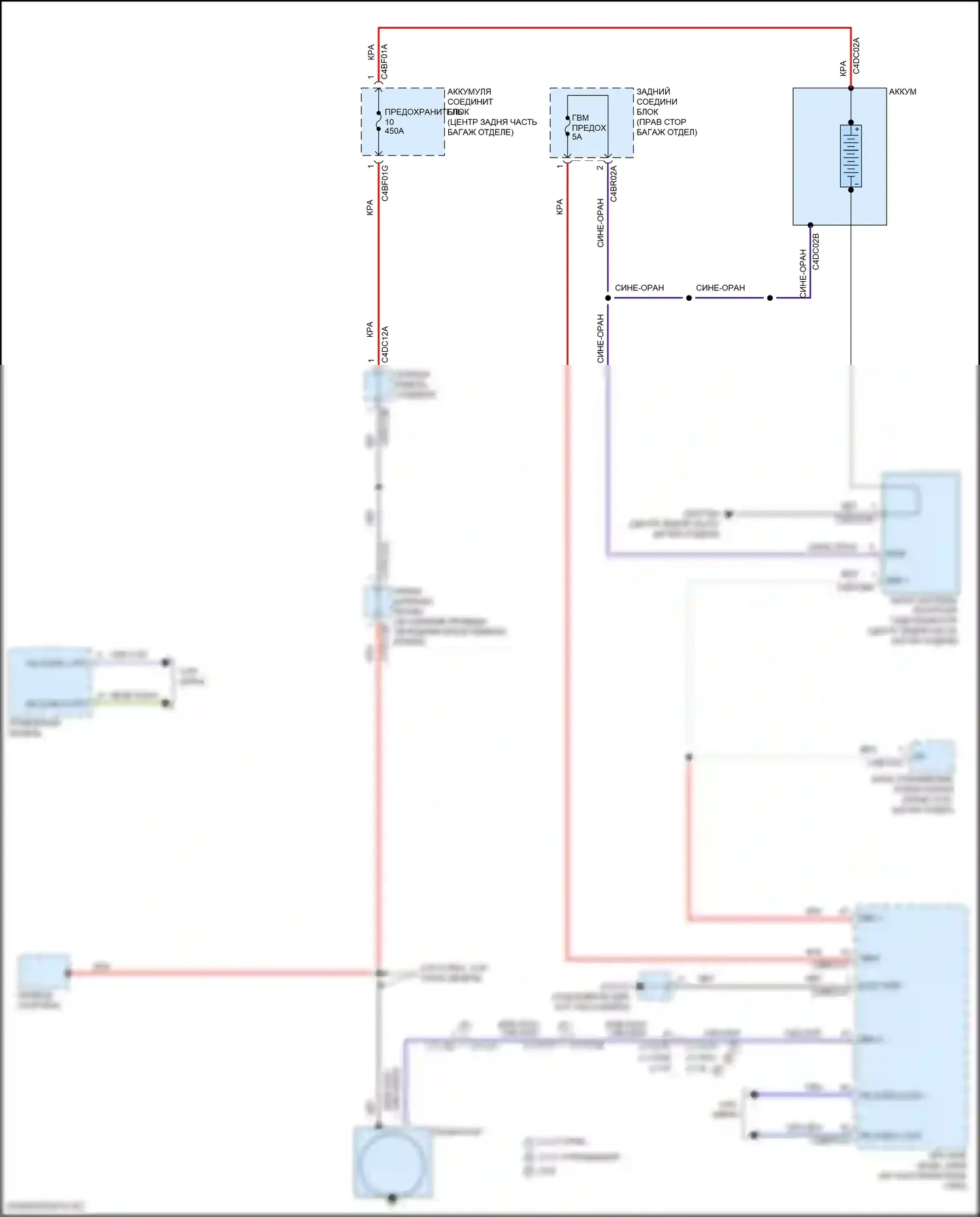 XE Jaguar I (2015-2019): 2,0 л турбо, электросхема генератора 