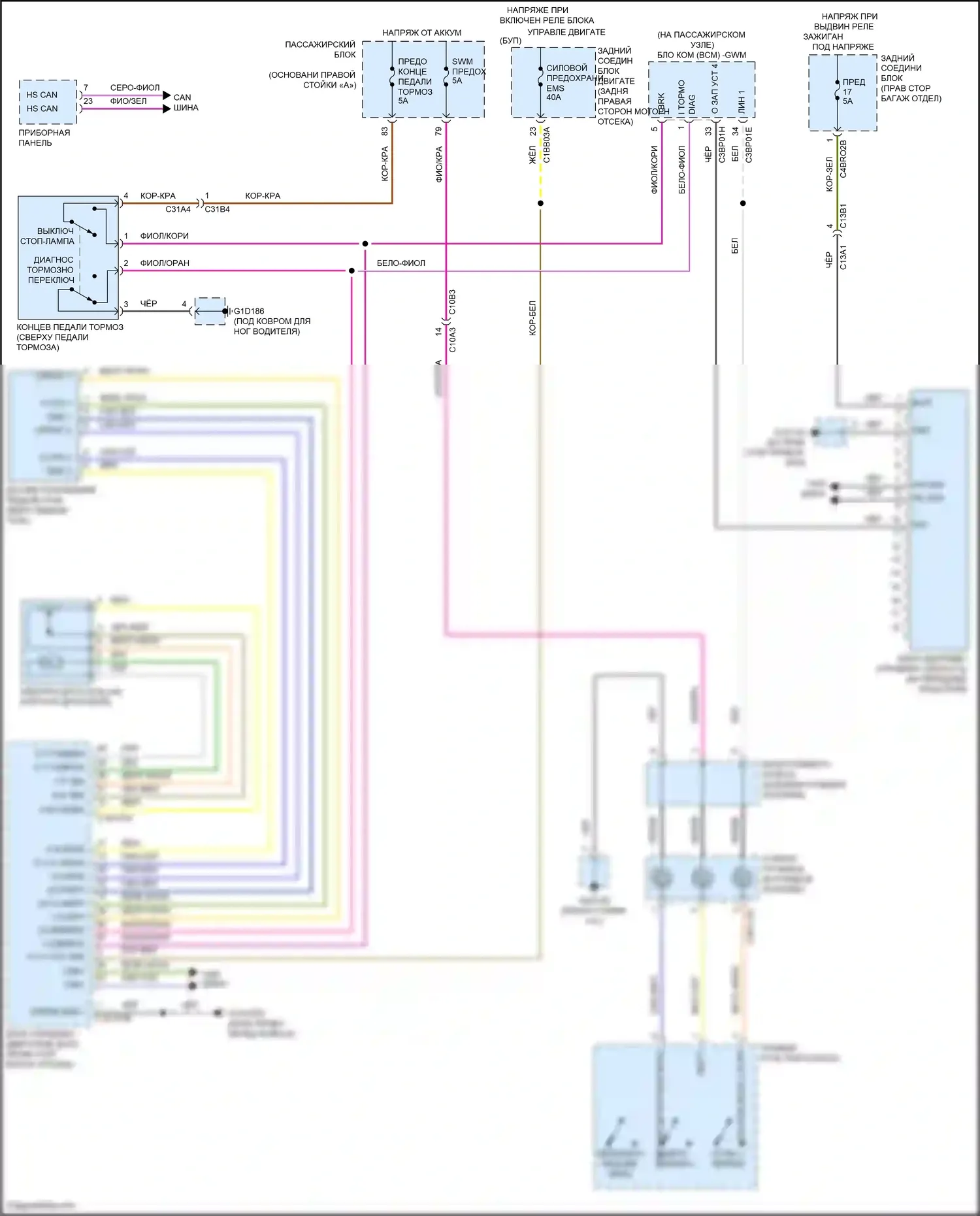 XF Jaguar II (2015-2020): 2,0л турбодизеля, электросхема круиз-контроля 