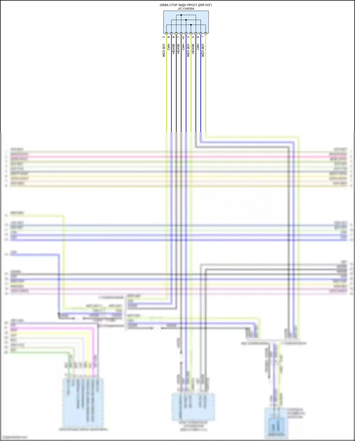 XF Jaguar II (2015-2020): Электросхема навигации, премиум 11-акустическая система (2 из 5) 