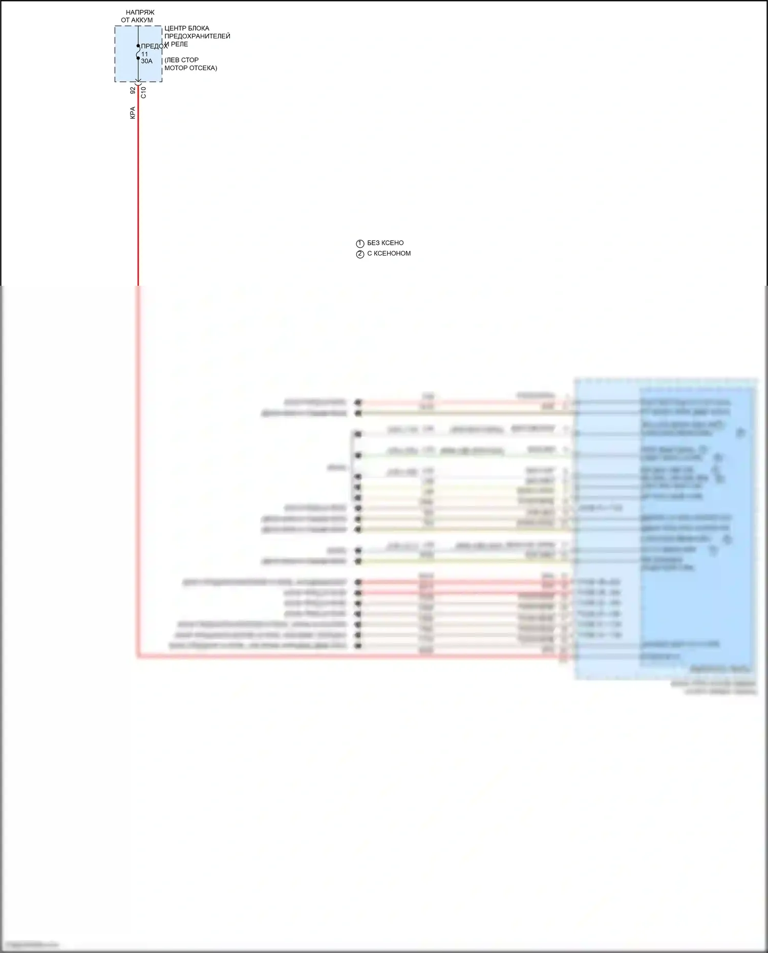 Compass Jeep II рестайлинг (2020-2024): Электросхема блоков управления кузовом (4 из 4) 