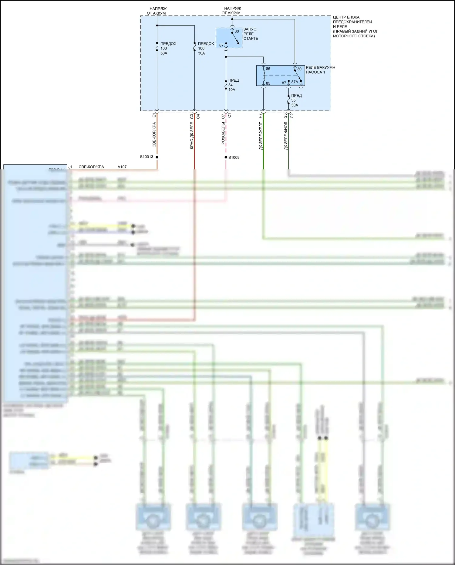 Gladiator Jeep JT (2019-2023): Антиблокировочная система abs электросхема (1 из 2) 