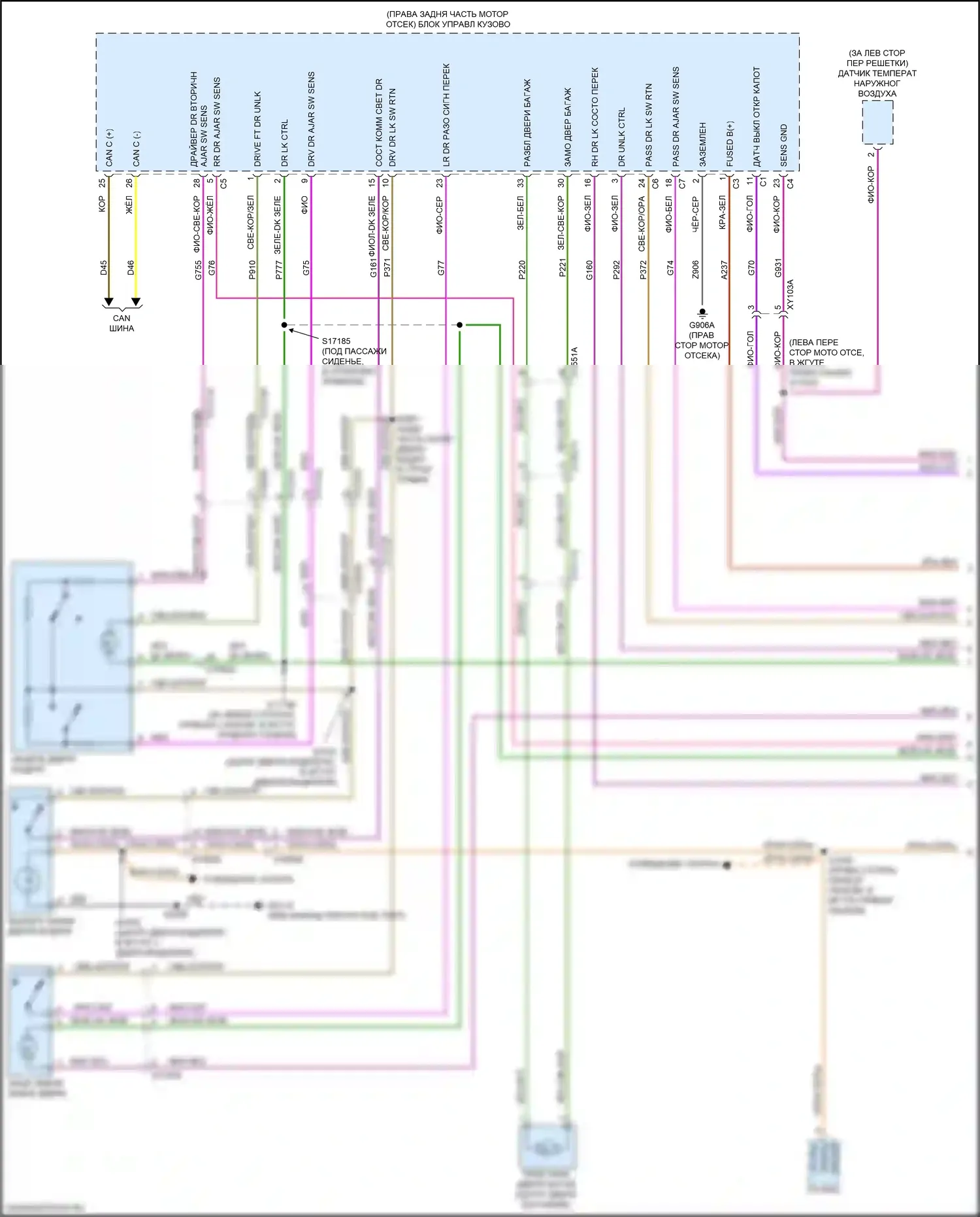 Gladiator Jeep JT (2019-2023): Электросхема защиты от взлома, премиум (1 из 2) 