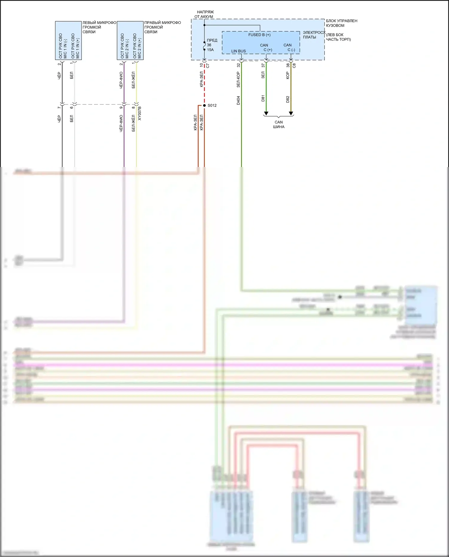 Renegade Jeep I рестайлинг (2018-2024): Электросхема навигации, премиум (2 из 3) 
