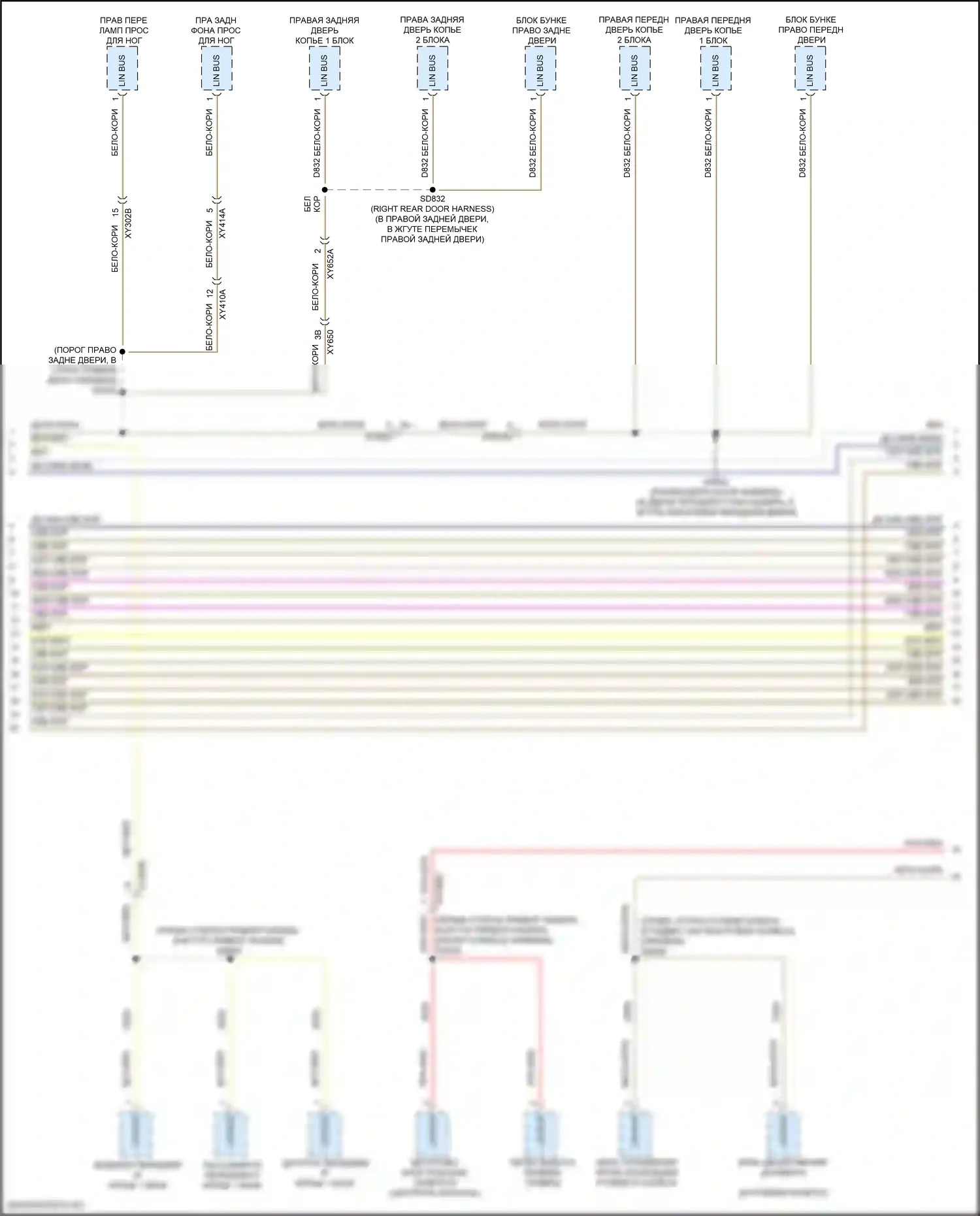 Wagoneer Jeep WS (2021-2024): Can шина электросхема (7 из 11) 