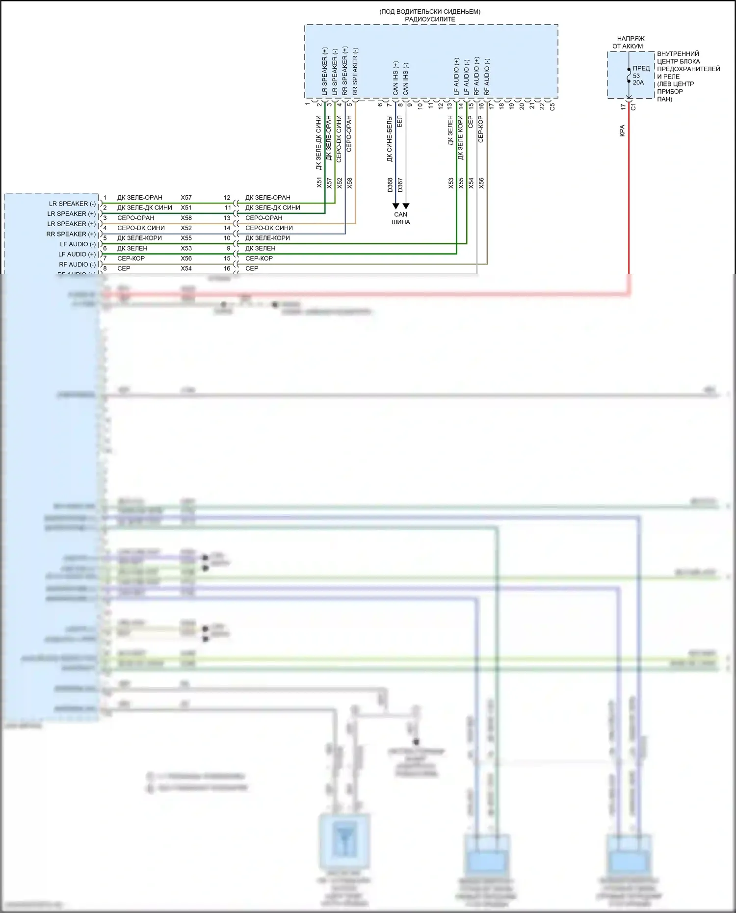 Wagoneer Jeep WS (2021-2024): Электросхема навигации, премиум 3 (1 из 5) 