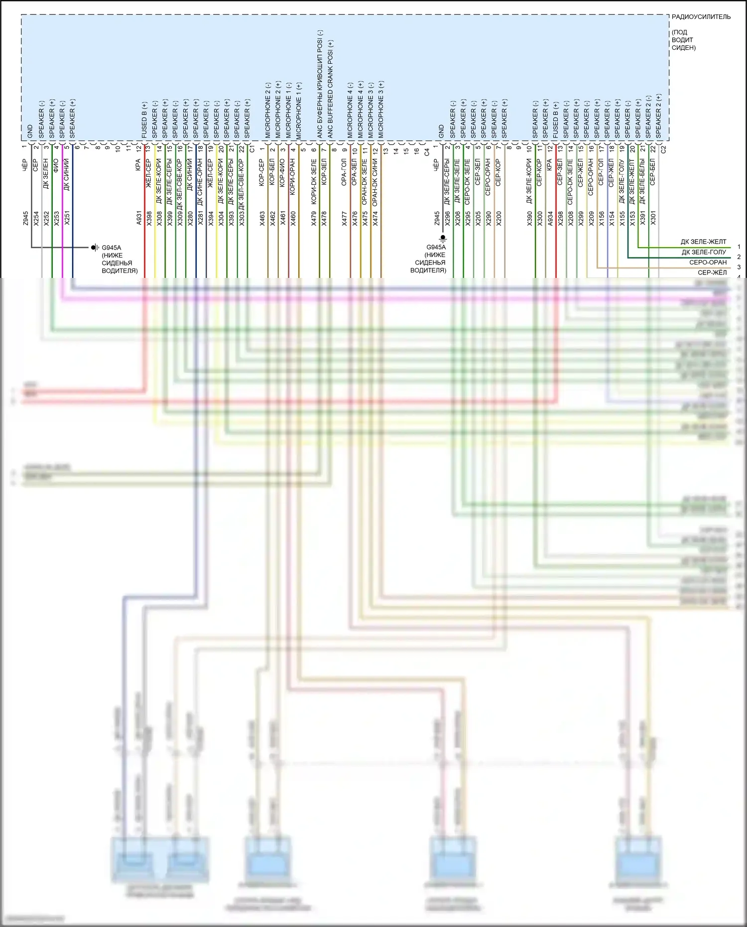 Wagoneer Jeep WS (2021-2024): Электросхема навигации, премиум 3 (3 из 5) 