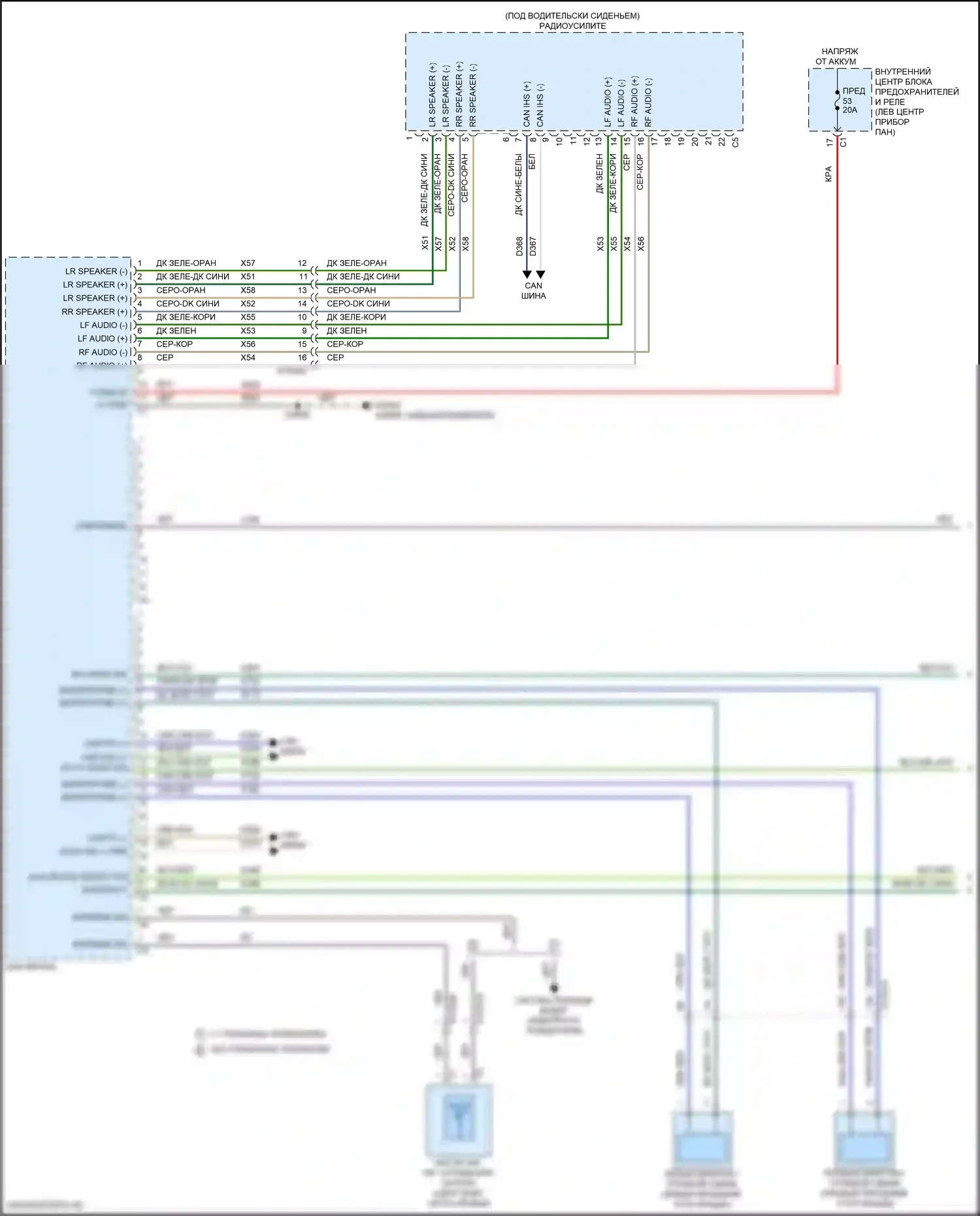 Wagoneer Jeep WS (2021-2024): Электросхема навигации, премиум 4 (1 из 5) 