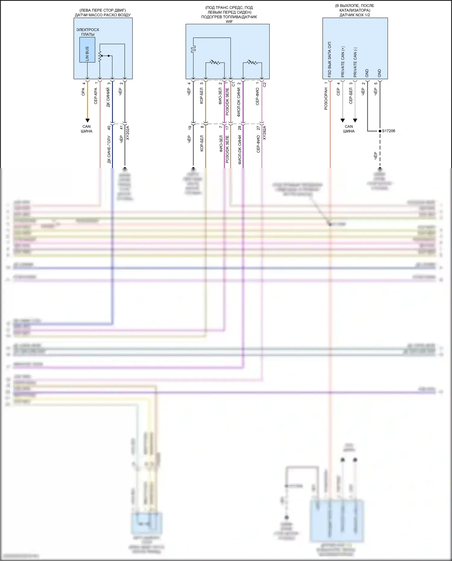 Wrangler Jeep IV (2018-2024): Электросхема двигателя 3,0л турбодизеля (4 из 10) 