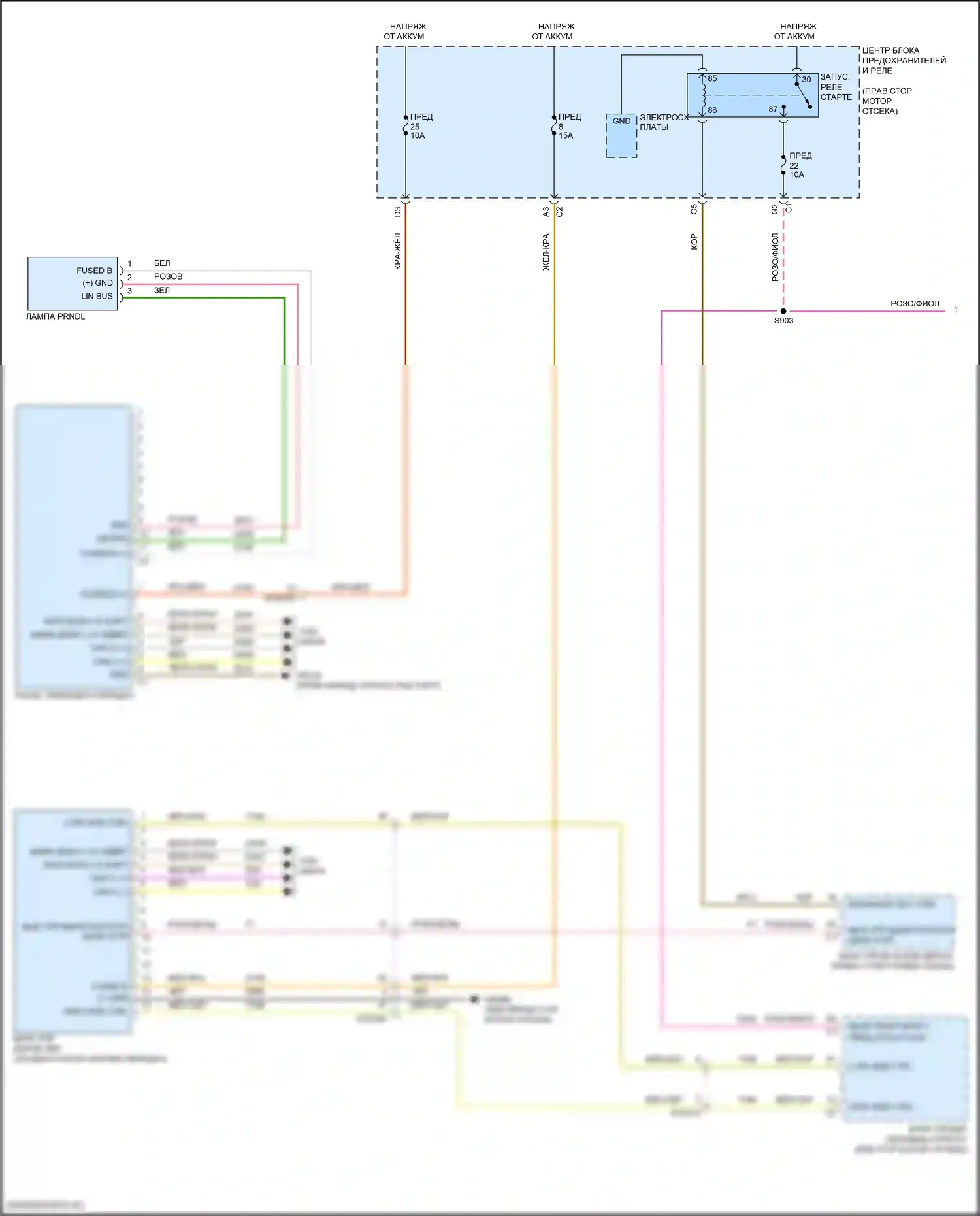 Wrangler Jeep IV (2018-2024): 2,0-литровый турбогибрид, электросхема автоматической коробки передач (1 из 2) 