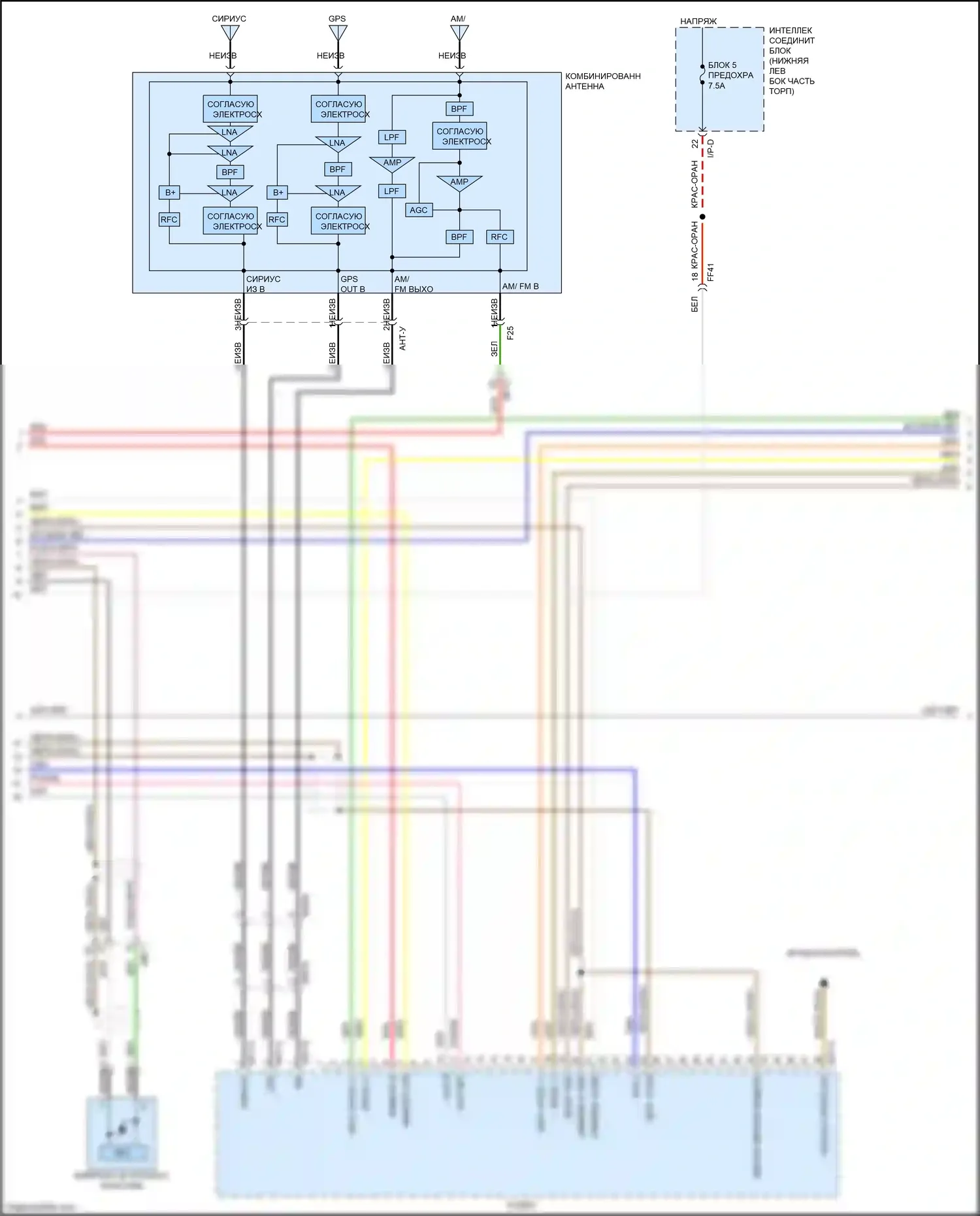 Carnival Kia III (2014-2021): Магнитола, без навигации, с дисплеем и усилителем (2 из 4) 