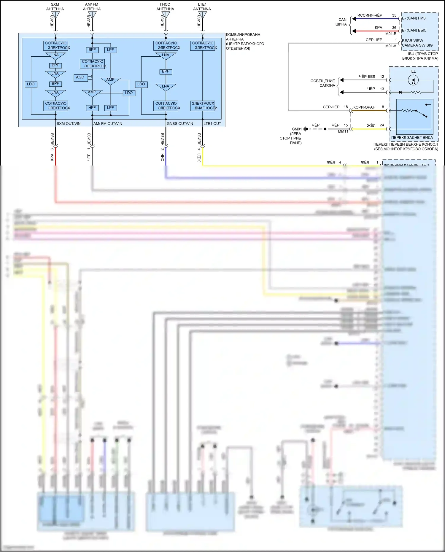 Carnival Kia IV рестайлинг (2023-2024): Магнитола, с навигацией, без усилителя (4 из 4) 