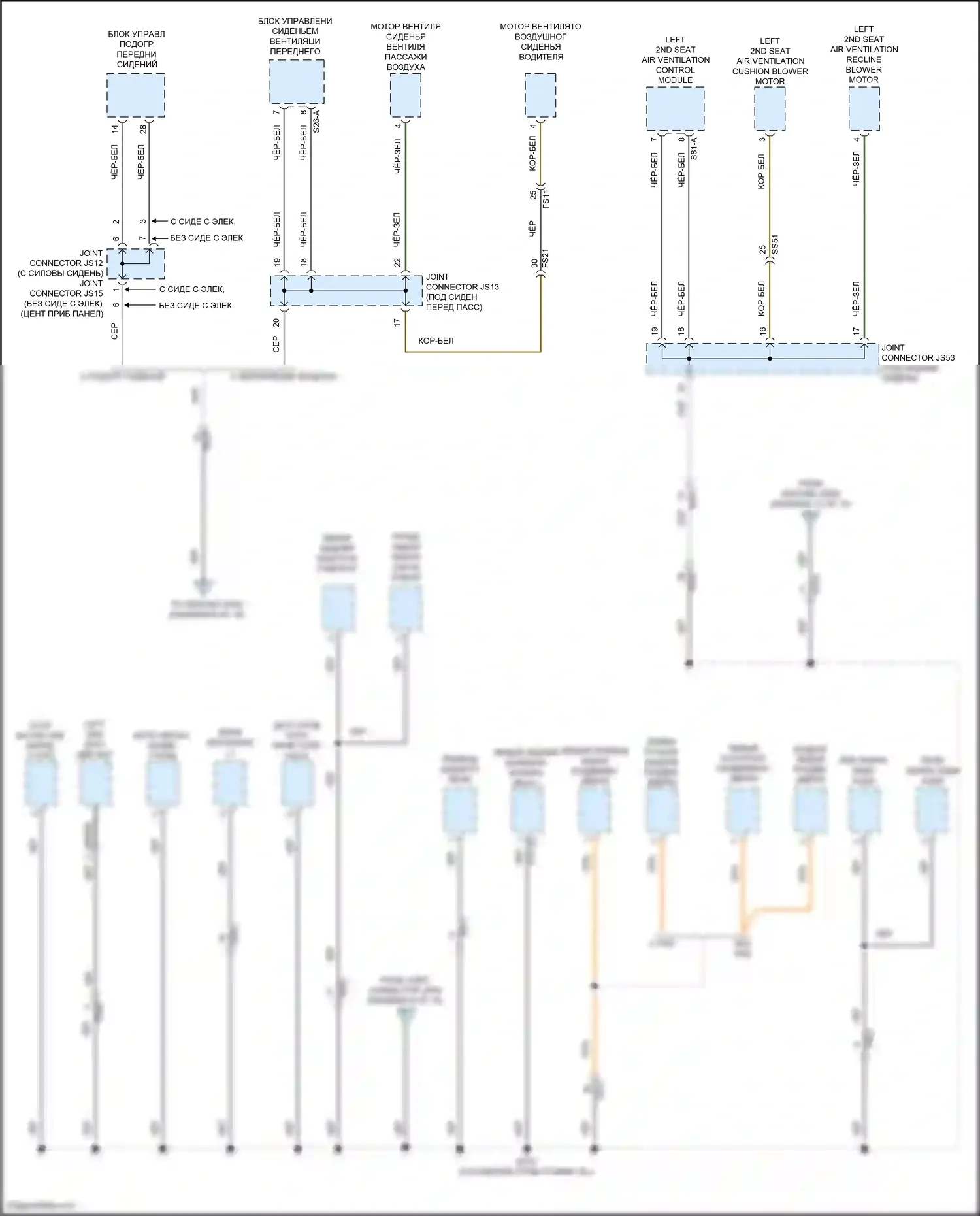 Carnival Kia IV (2020-2024): Электросхема распределения массы (7 из 10) 