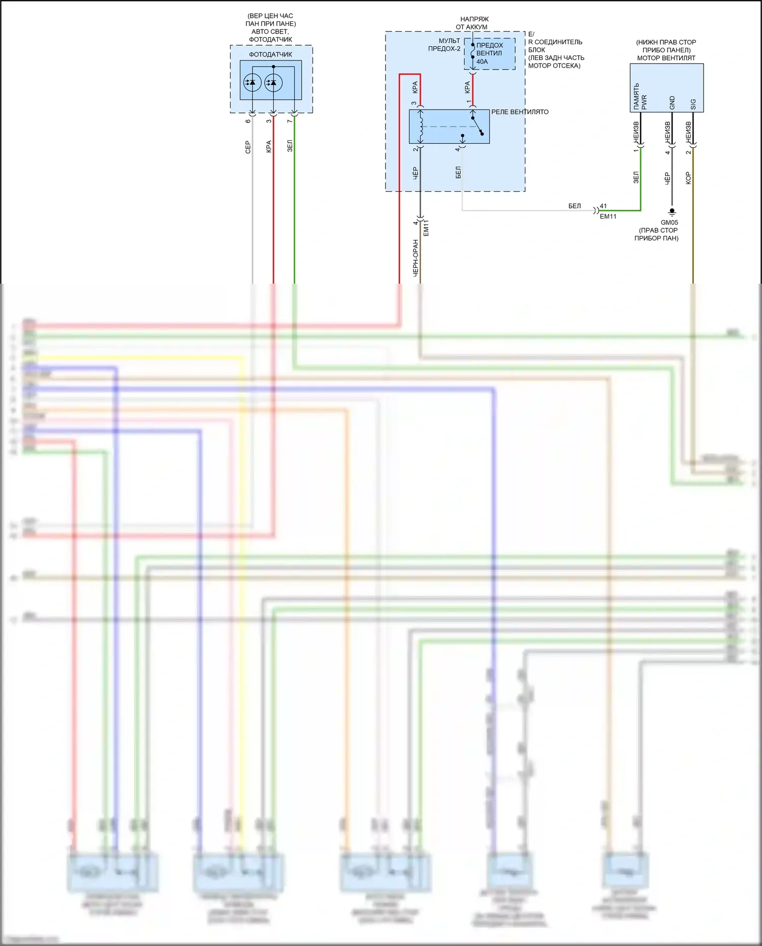 Cerato Kia IV (2018-2022): 1,6л турбо, автоматическая электросхема кондиционера (2 из 4) 