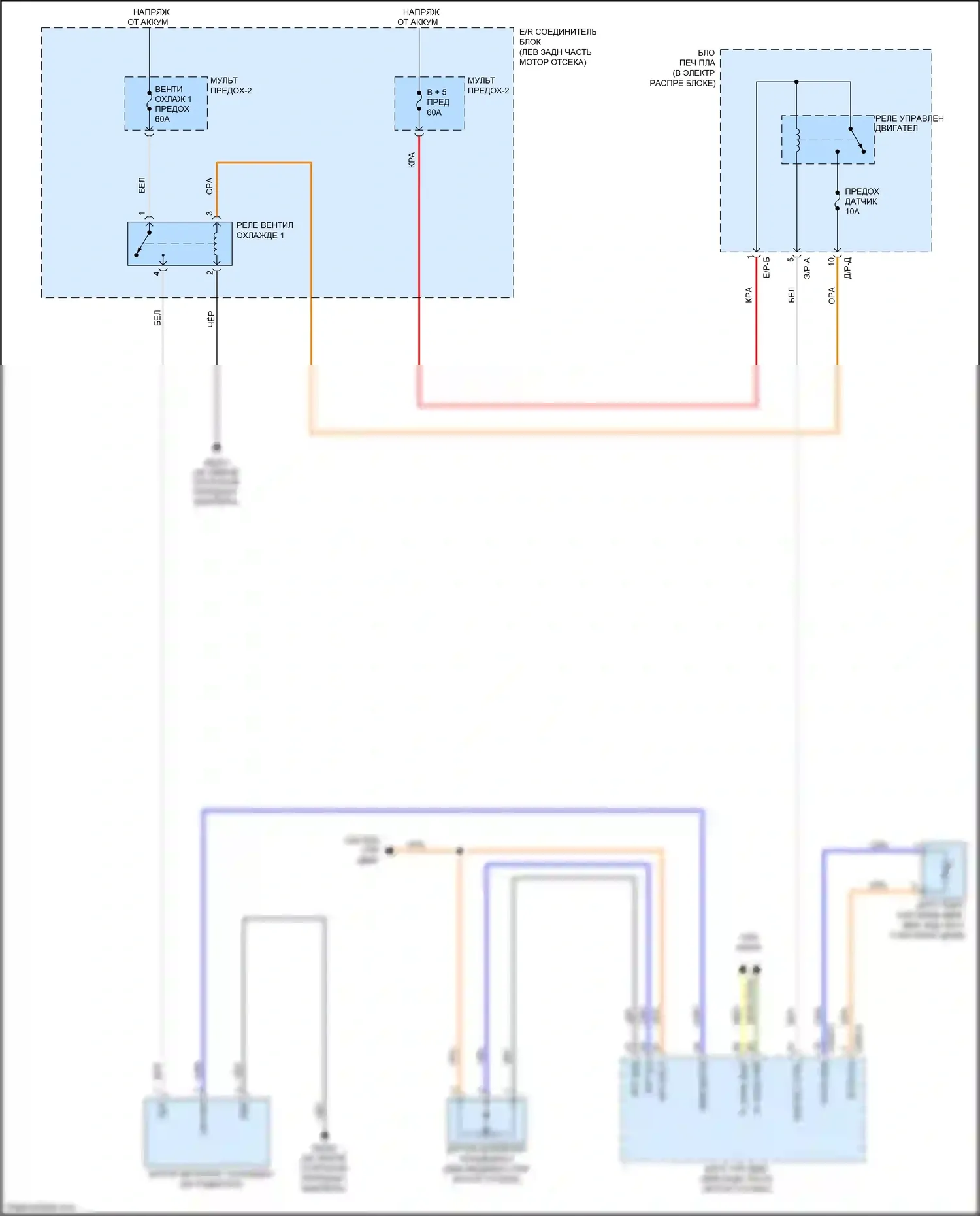 Cerato Kia IV (2018-2022): 1,6л турбо, автоматическая электросхема кондиционера (4 из 4) 