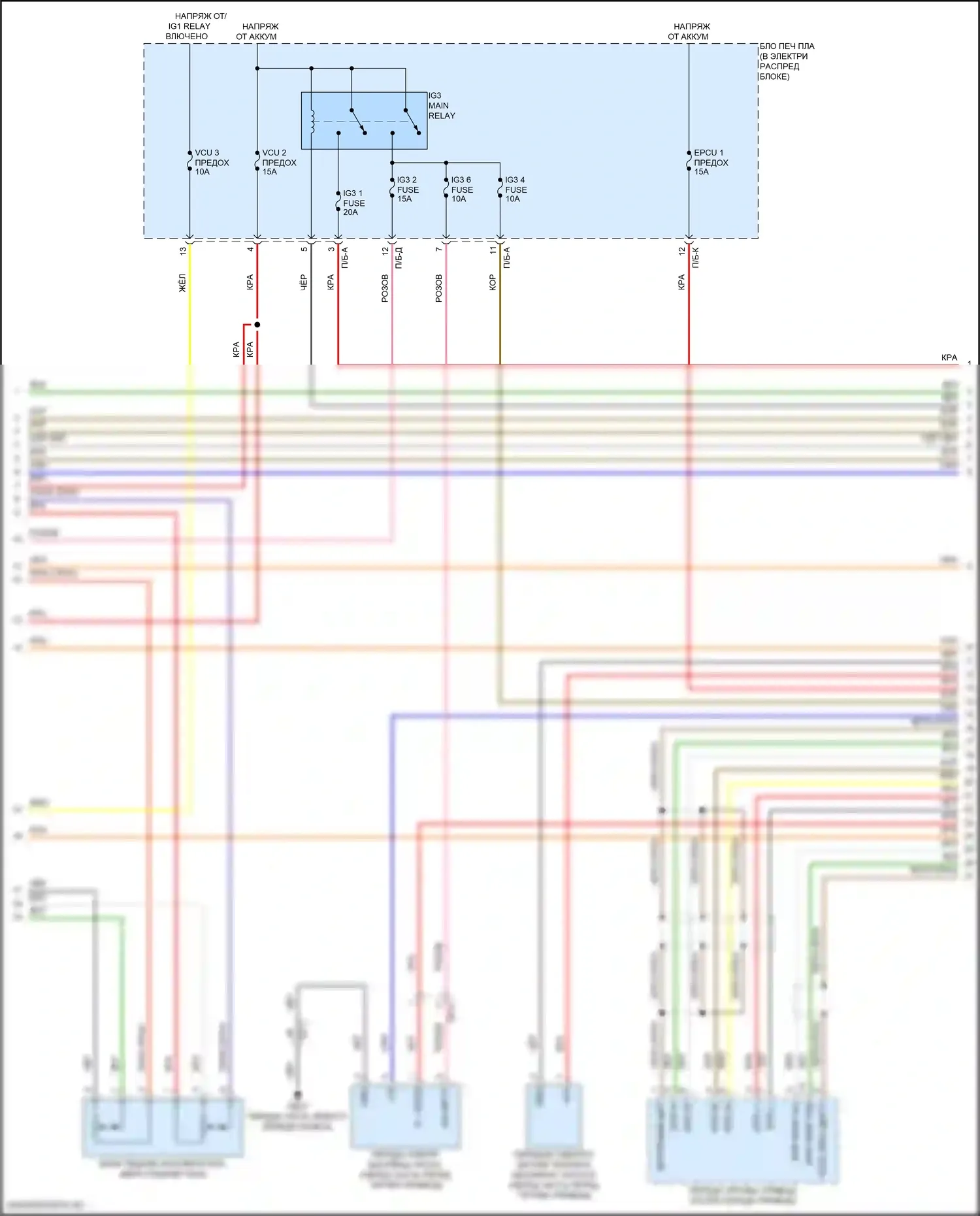 EV6 Kia I (2021-2024): Электросхема двигателя электрическая, большой радиус действия (17 из 21) 