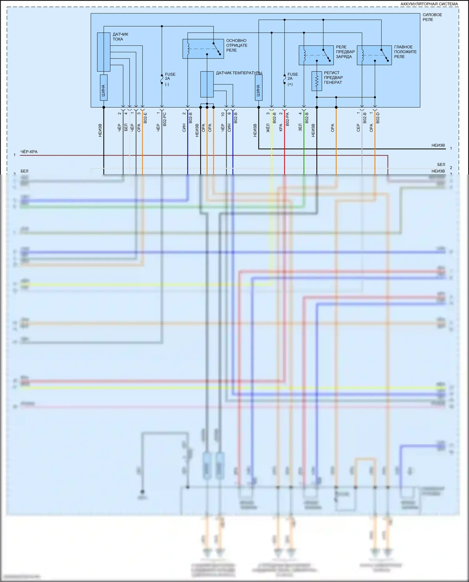 EV6 Kia I (2021-2024): Электросхема двигателя электрическая, большой радиус действия (2 из 21) 
