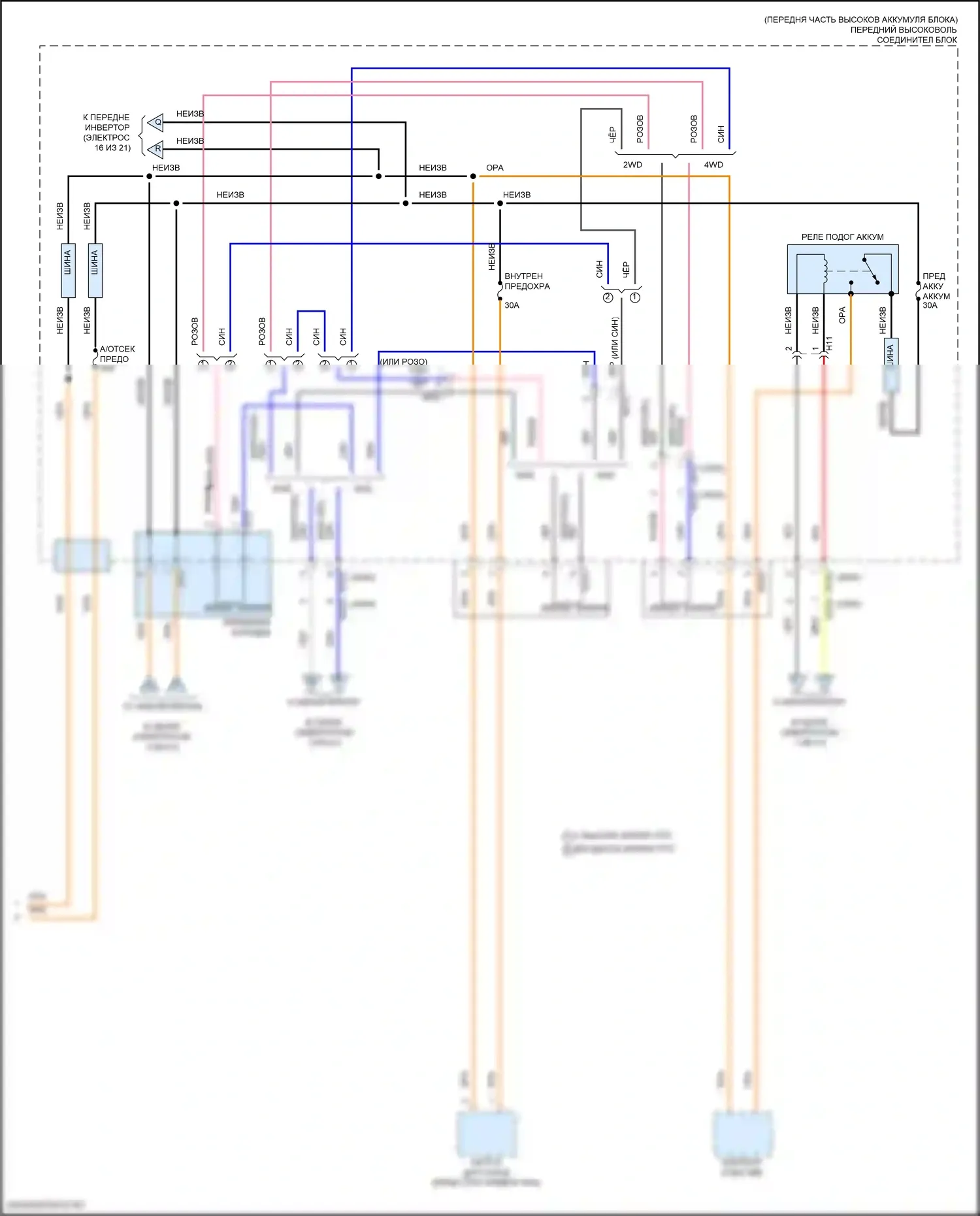 EV6 Kia I (2021-2024): Электросхема двигателя электрическая, большой радиус действия (21 из 21) 