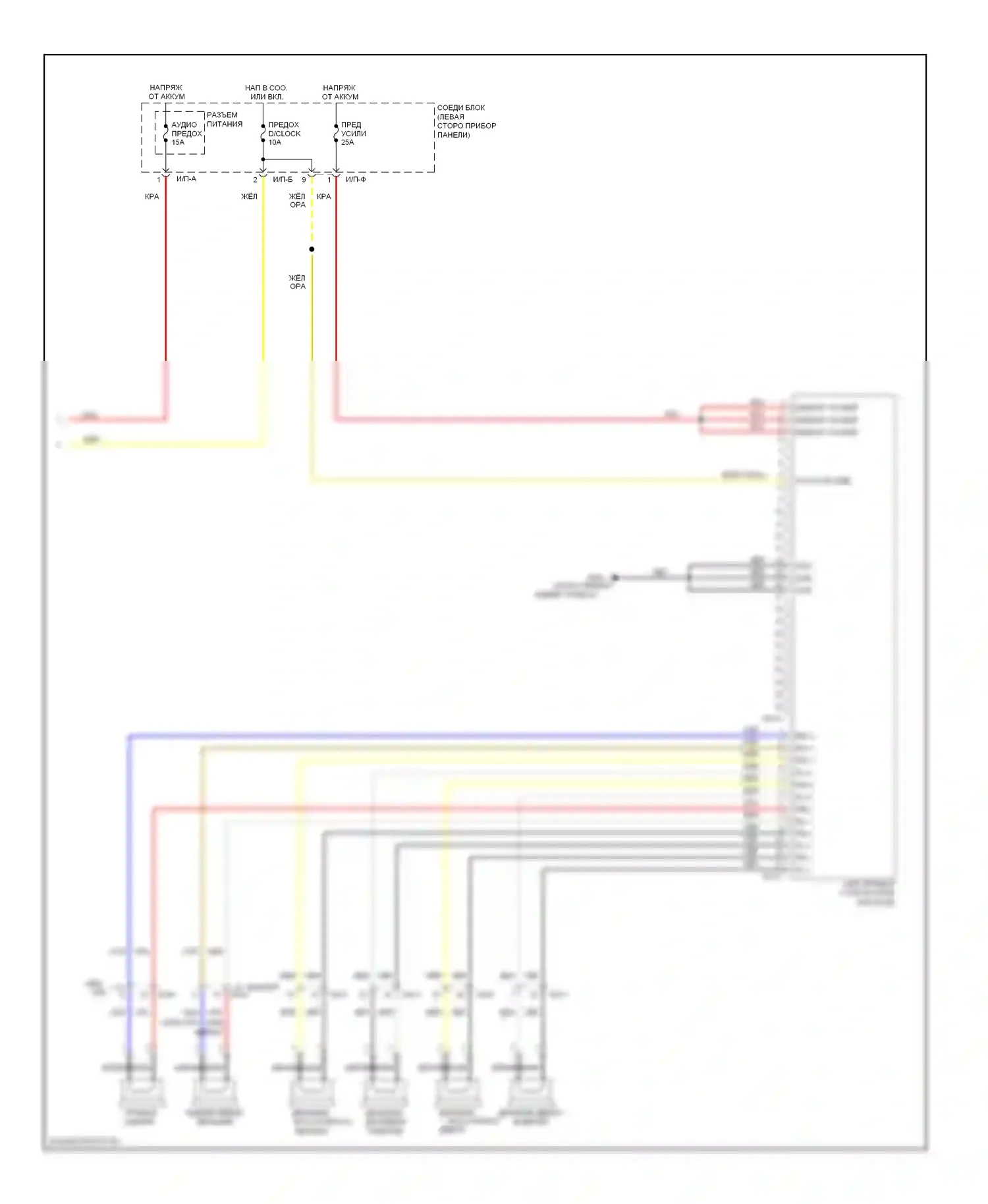 Forte Kia I (2008-2013): Магнитола, без навигации, с усилителем, с крейсерским режимом (2 из 2) 