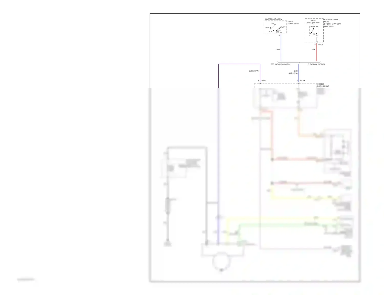 Forte Kia I (2008-2013): Электросхема генератора 