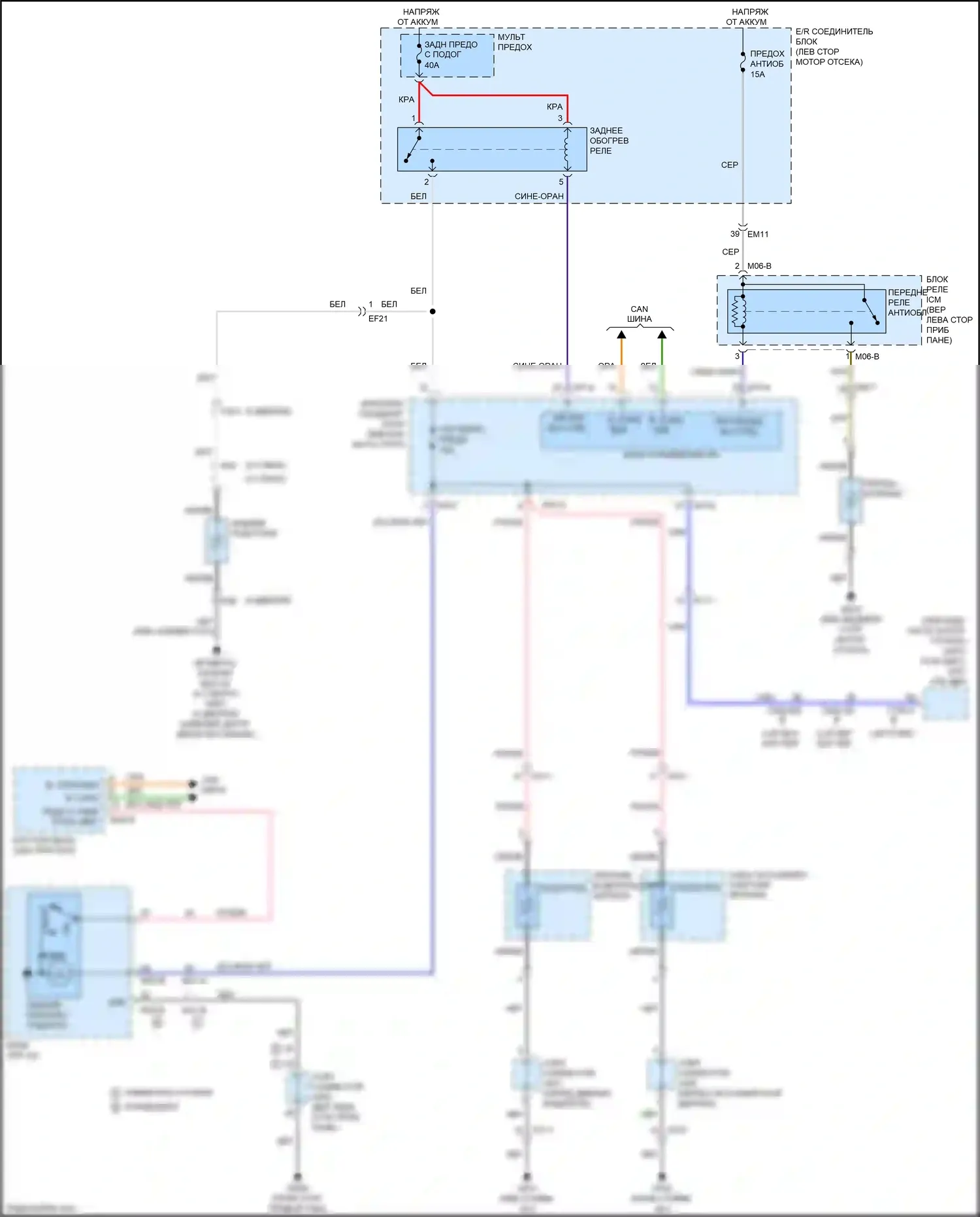 Forte Kia II рестайлинг (2016-2018): Размагничивает монтажную электросхему, без автоматического подогрева 