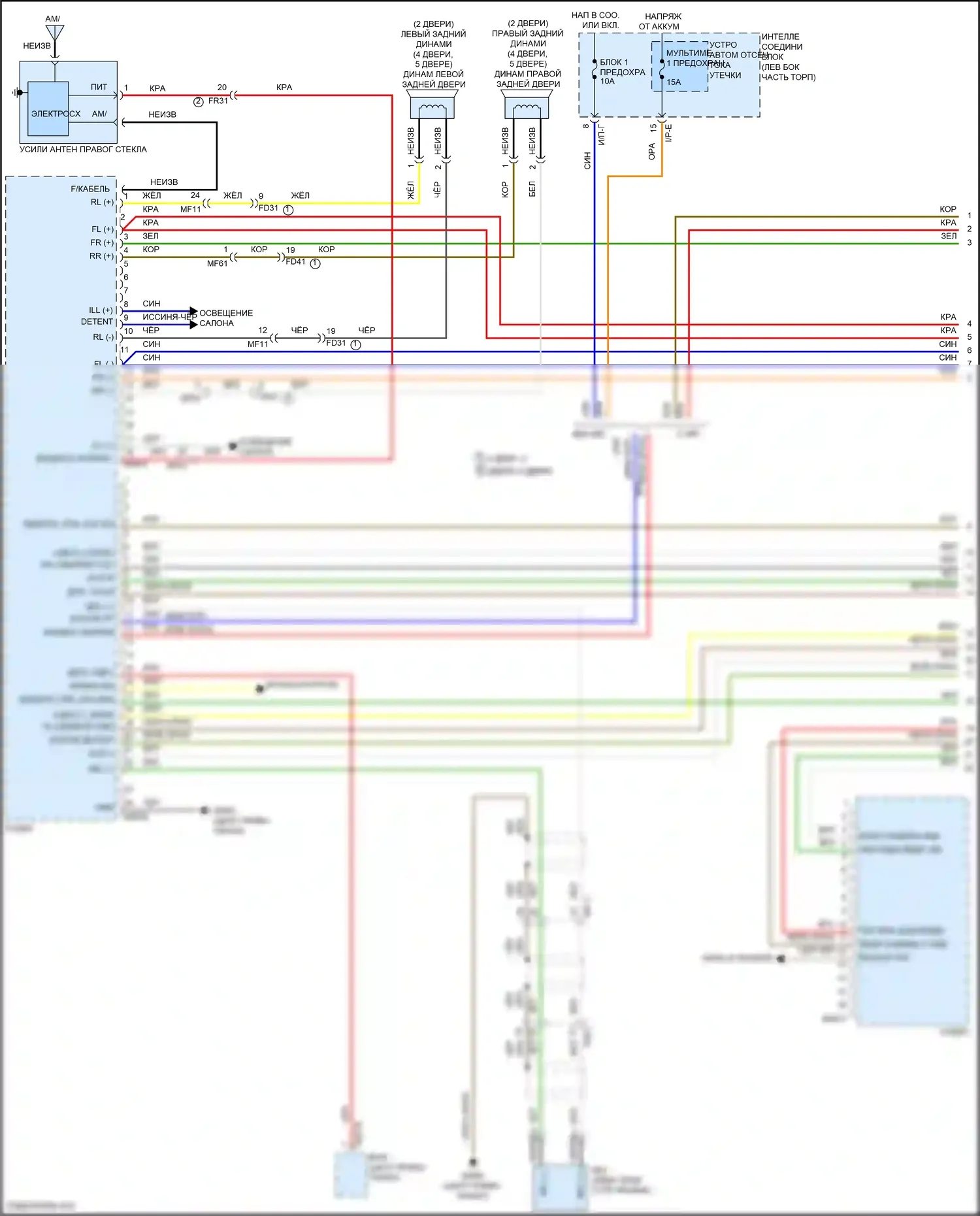 Forte Kia II (2013-2016): Магнитола, без навигации, без уво (1 из 2) 