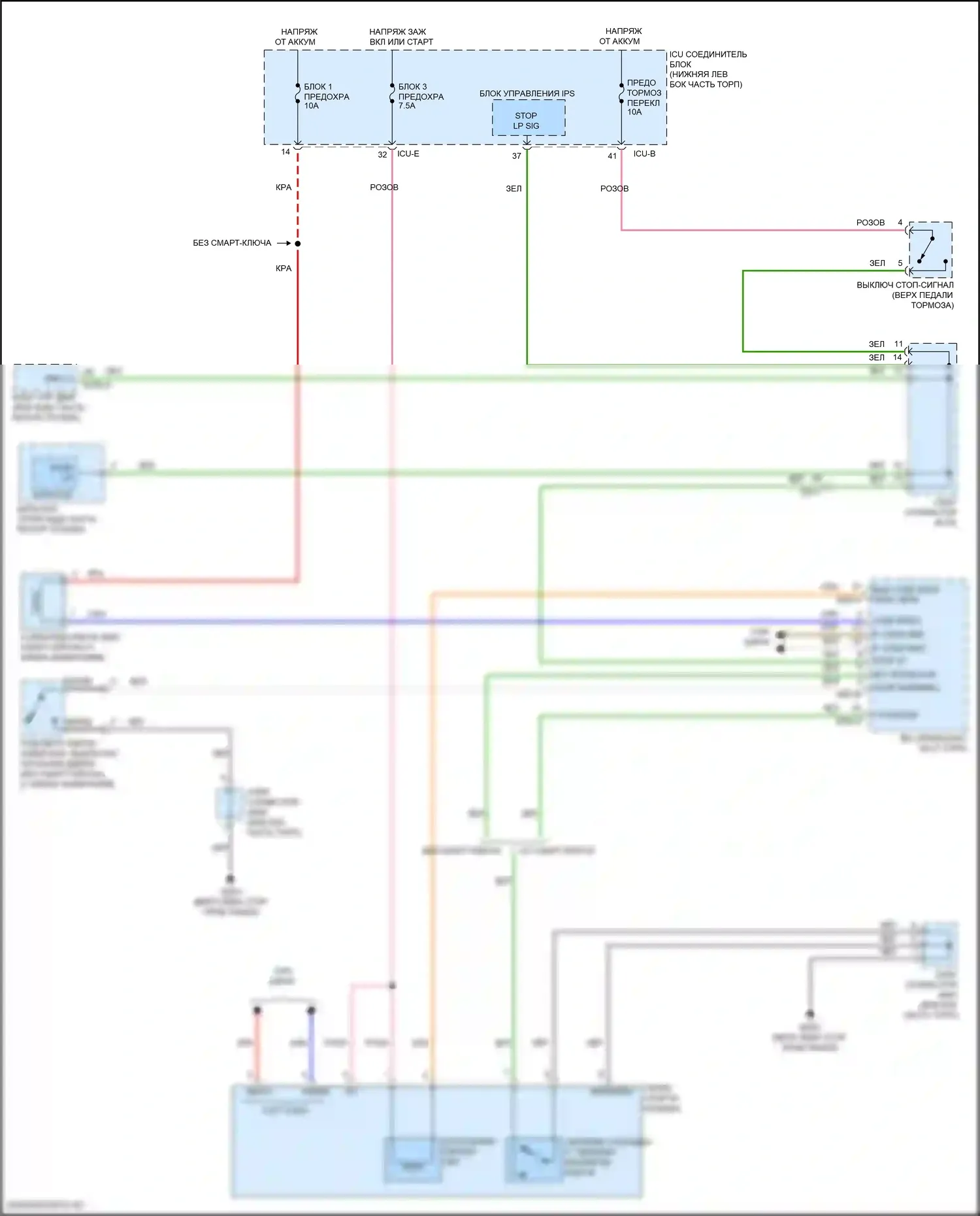 Forte Kia III рестайлинг (2021-2024): 1,6л турбо, электросхема блокировки селектора 