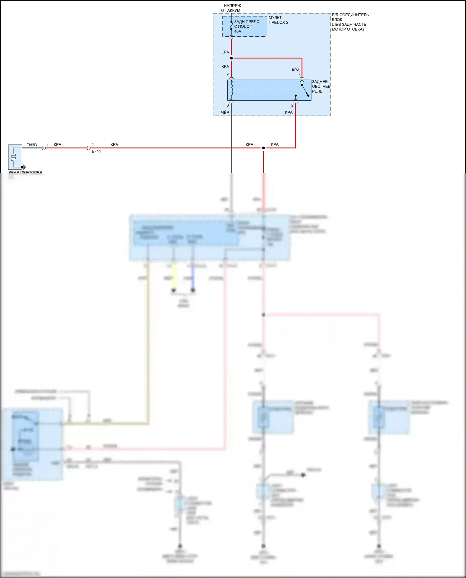 Forte Kia III (2018-2021): Размагничивает монтажную электросхему, без автоматического подогрева 