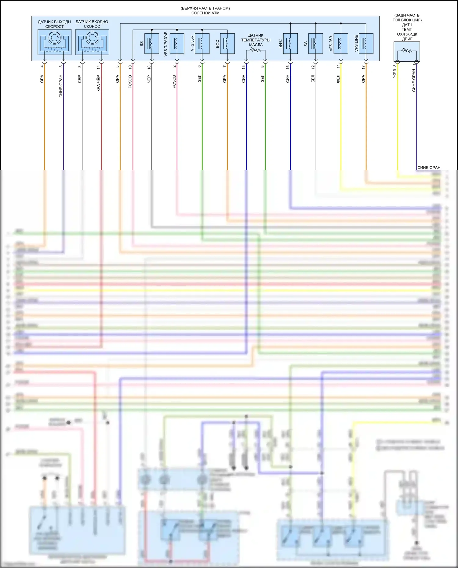 K3 Kia I рестайлинг (2015-2018): Электросхема двигателя 2.0l mpi (4 из 7) 