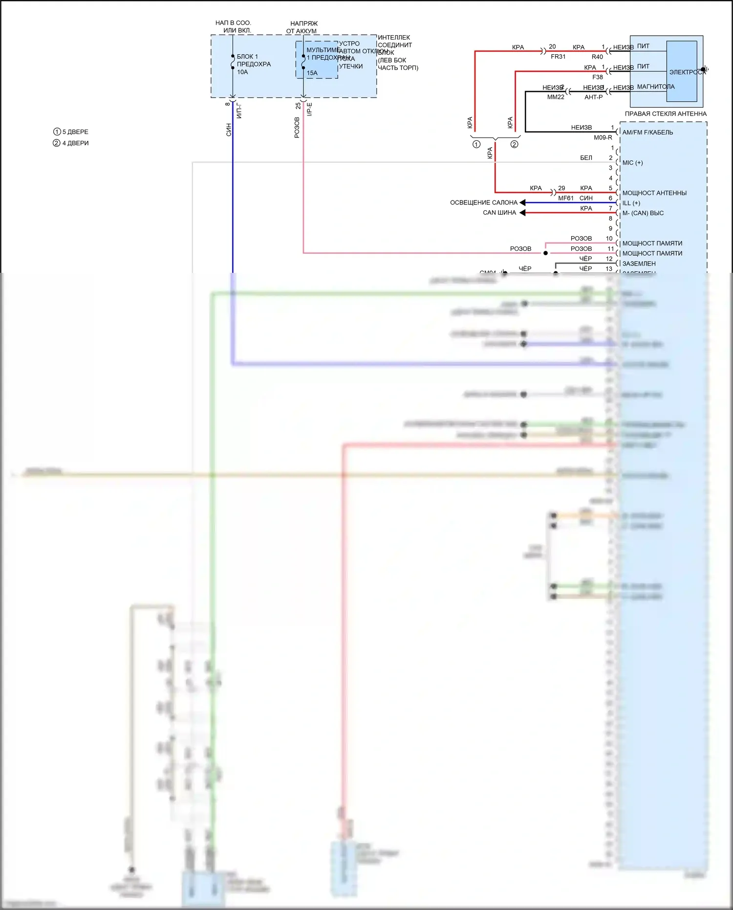 K3 Kia I рестайлинг (2015-2018): Магнитола, без навигации, с уво (3 из 3) 