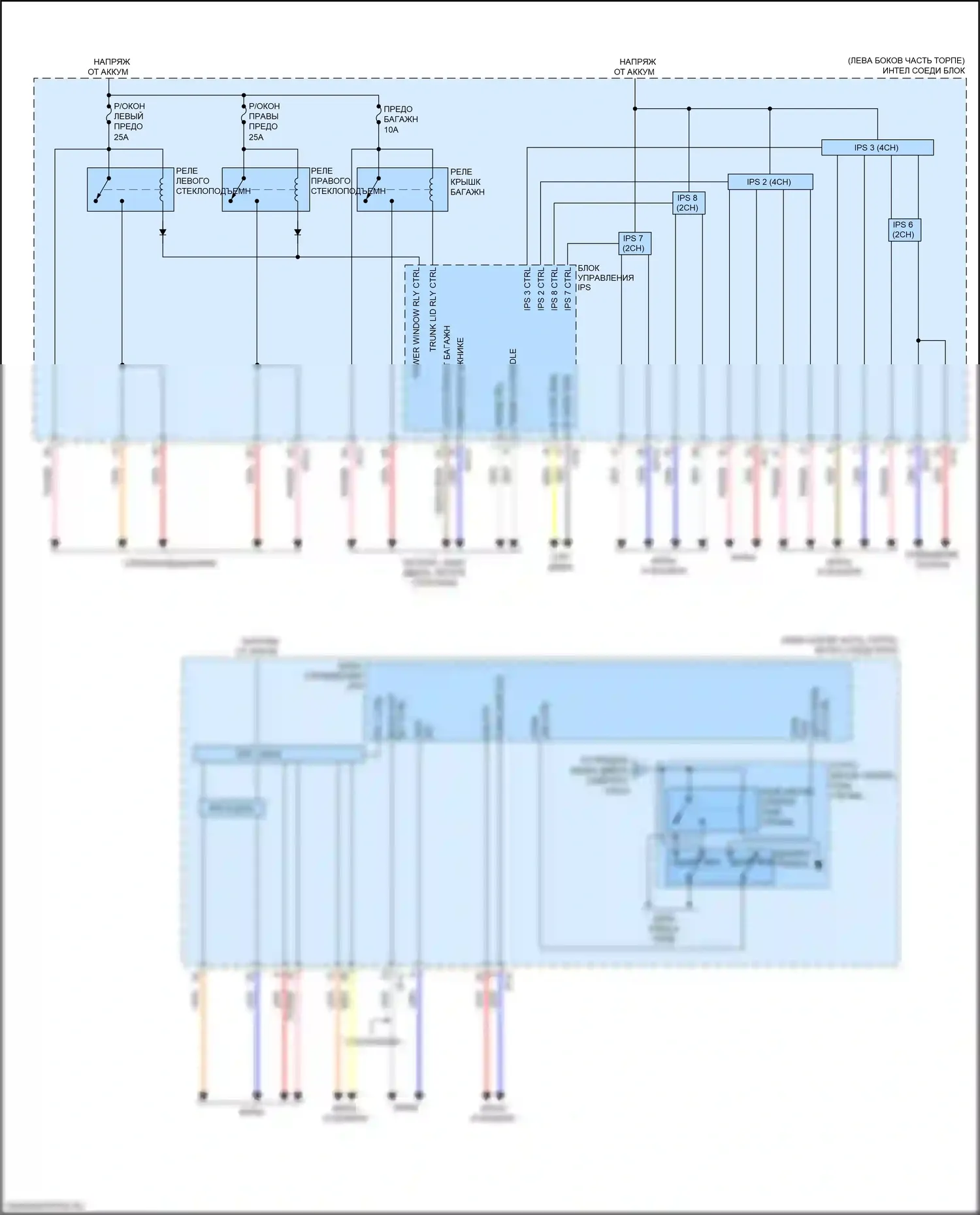 K5 Kia II (2015-2020): 2,0л турбо, ips электросхема блока управления (2 из 2) 