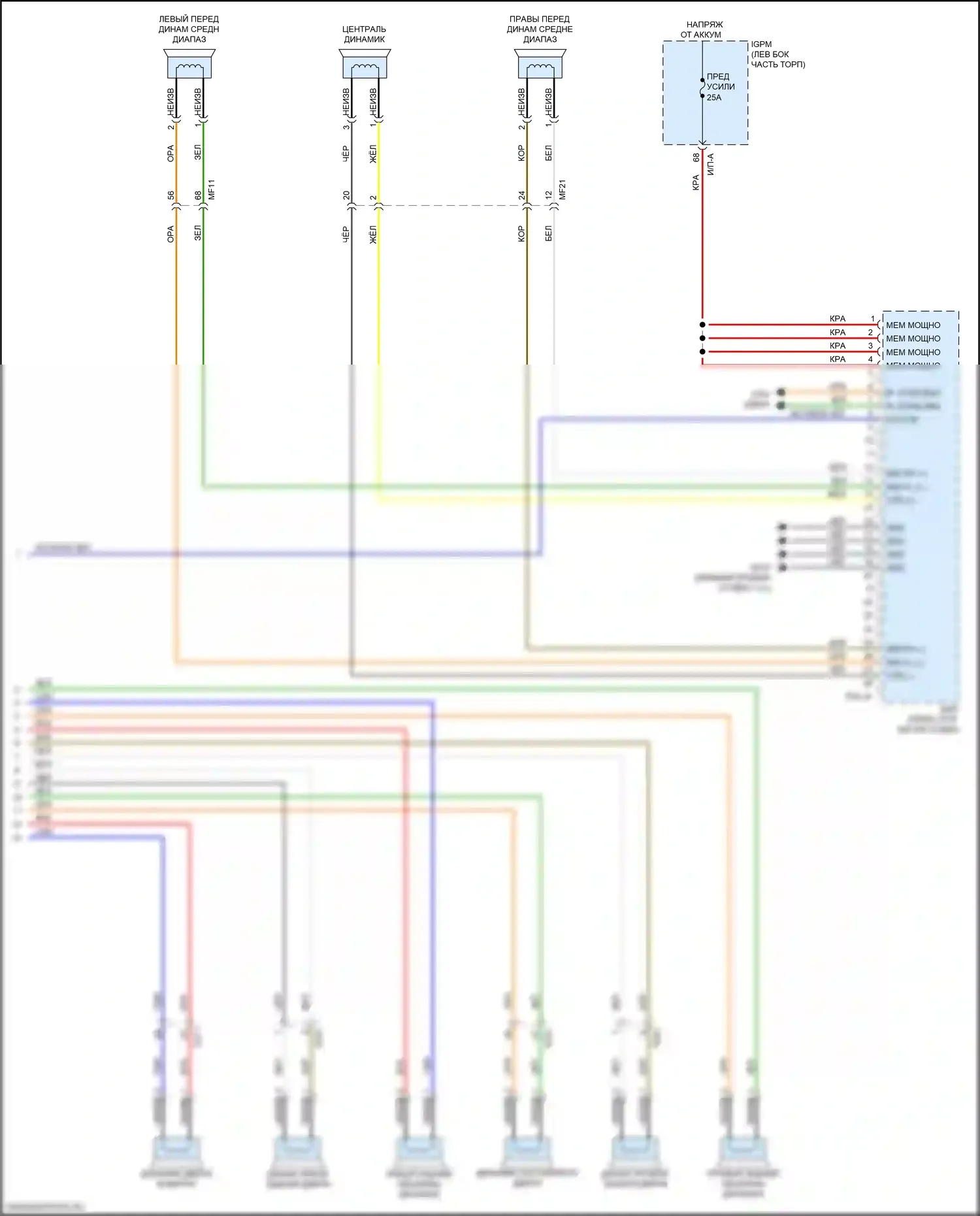 K5 Kia II (2015-2020): Магнитола, подключаемый гибрид без навигации, с uvo и усилителем (4 из 4) 