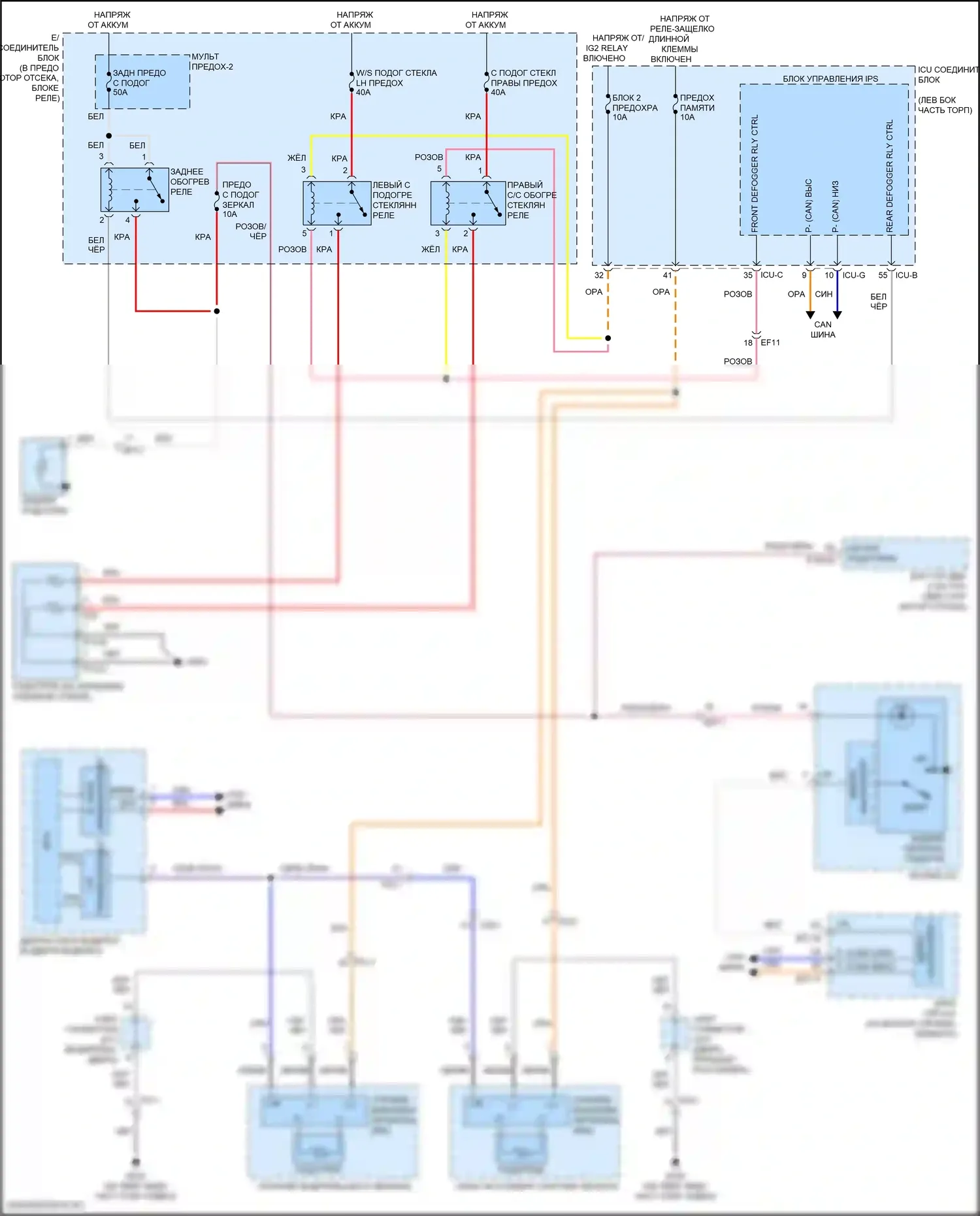 K5 Kia III рестайлинг (2023-2024): Размагничивает монтажную электросхему, с памятью 