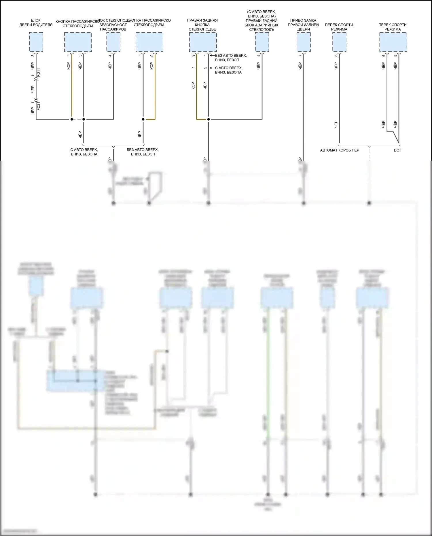 K5 Kia III рестайлинг (2023-2024): Электросхема разводки массы (5 из 6) 