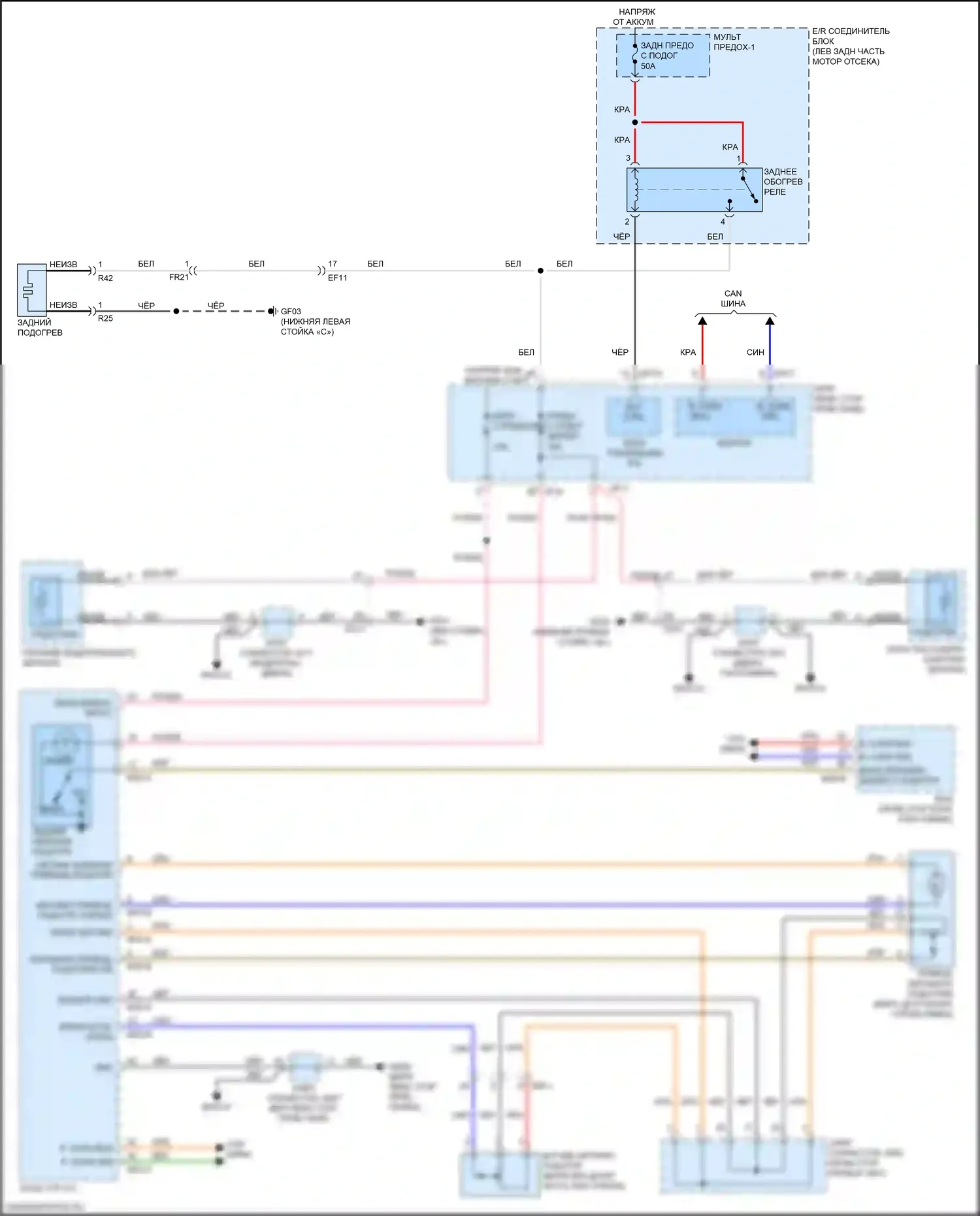 Niro Kia I рестайлинг (2019-2022): Размагничивает монтажную электросхему, с автоматическим размагничиванием 