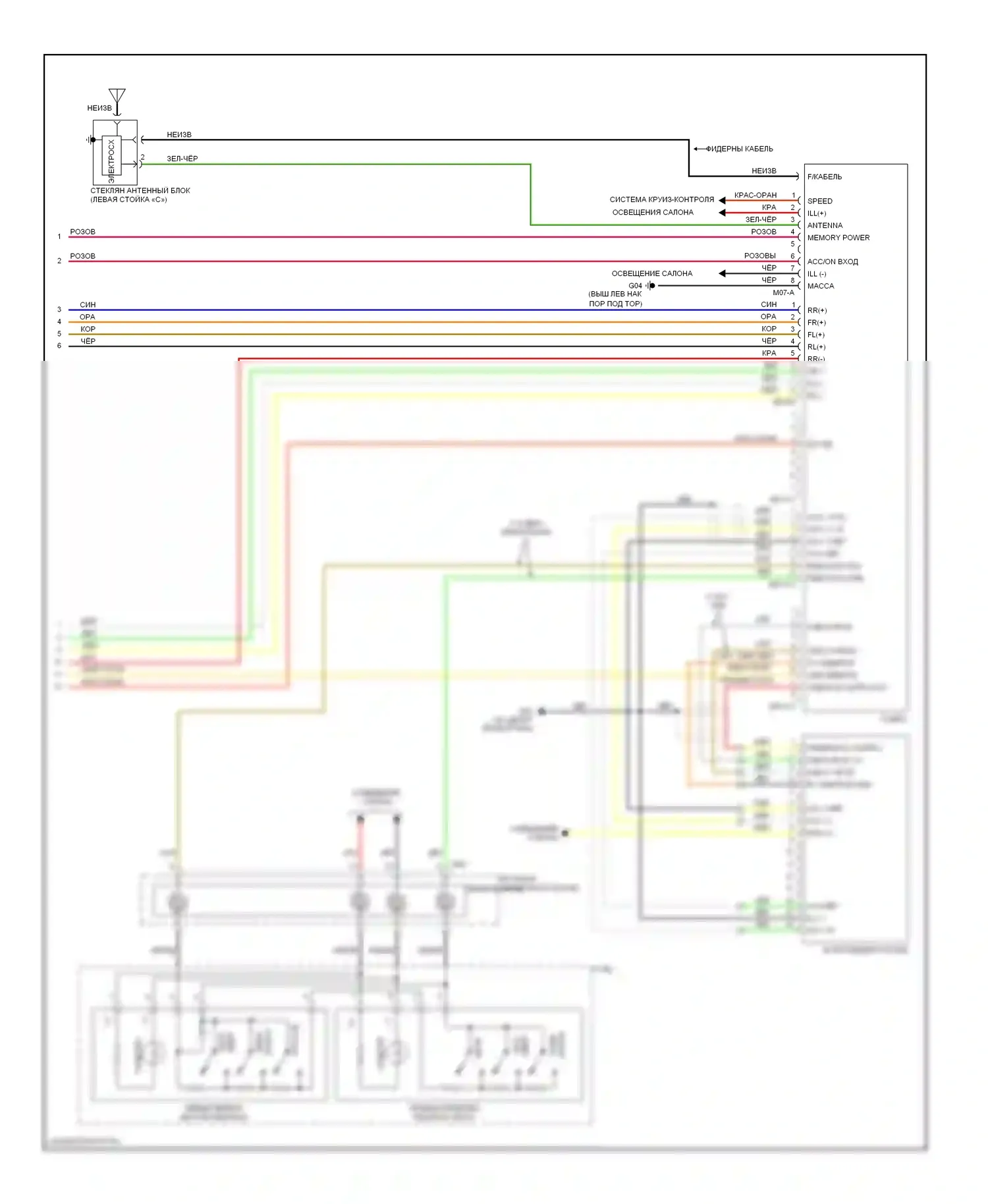 Optima Kia II рестайлинг (2008-2010): Магнитола, без навигации, с усилителем, без крейсерского режима (1 из 2) 