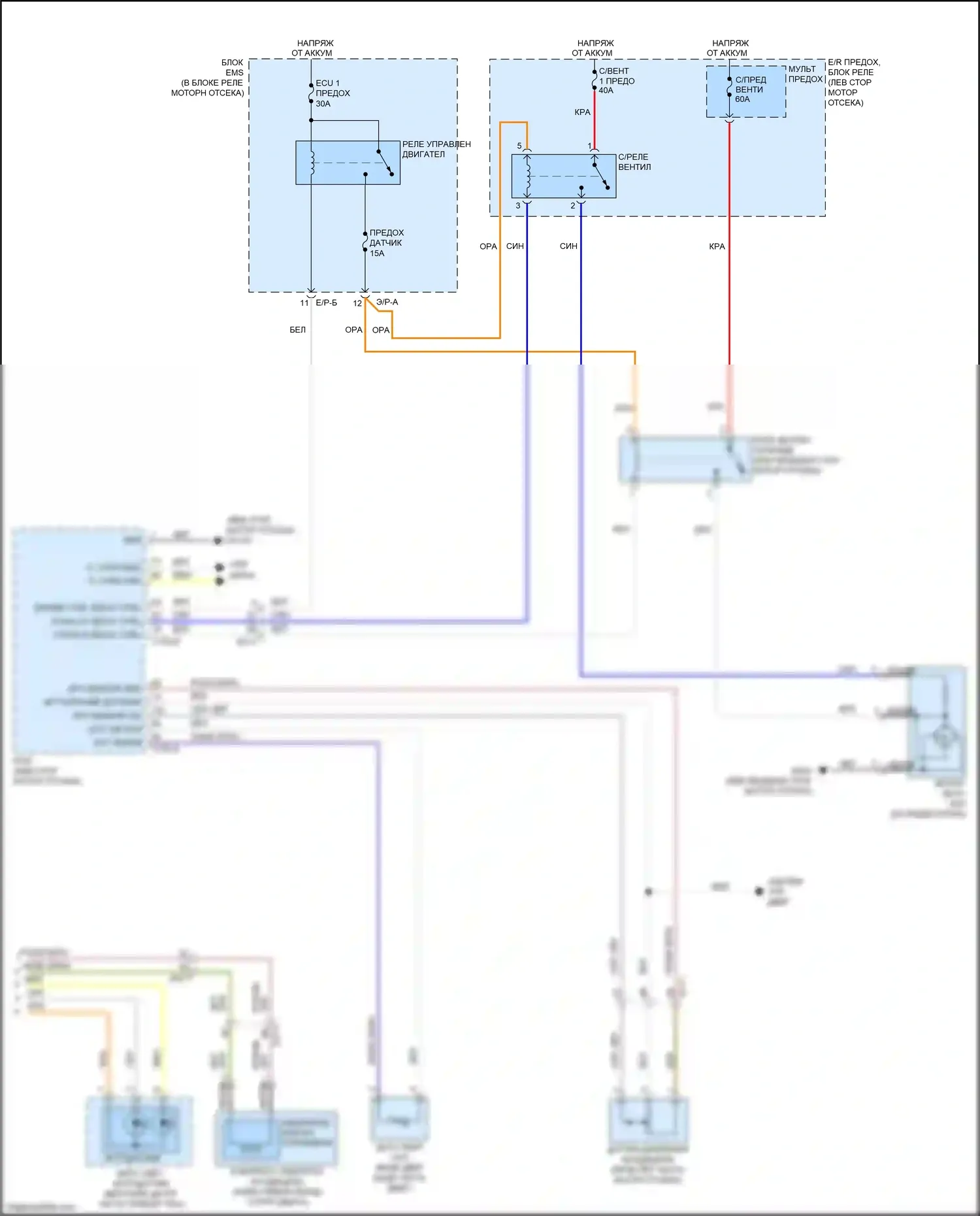 Optima Kia III рестайлинг (2013-2015): 2,0л турбо, автоматическая электросхема кондиционера (2 из 2) 