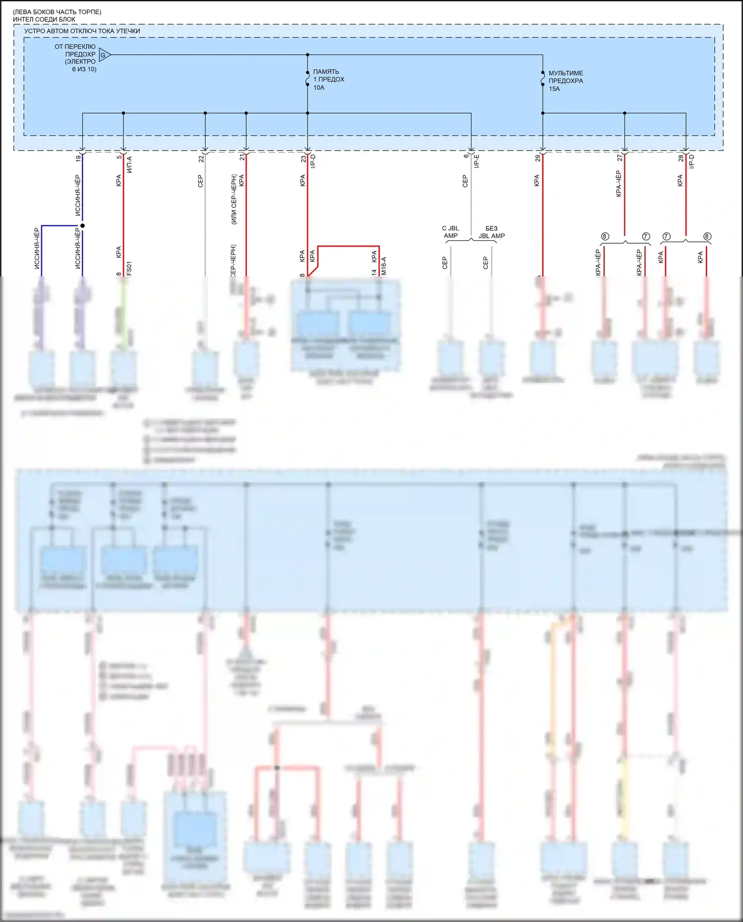 Optima Kia IV рестайлинг (2018-2020): 1.6л турбо, электросхема блока предохранителей реле (7 из 10) 