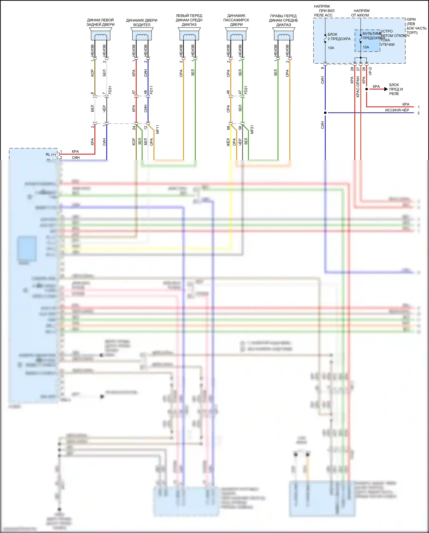 Optima Kia IV рестайлинг (2018-2020): Магнитола, подключаемый гибрид без навигации, с uvo, без усилителя (1 из 3) 
