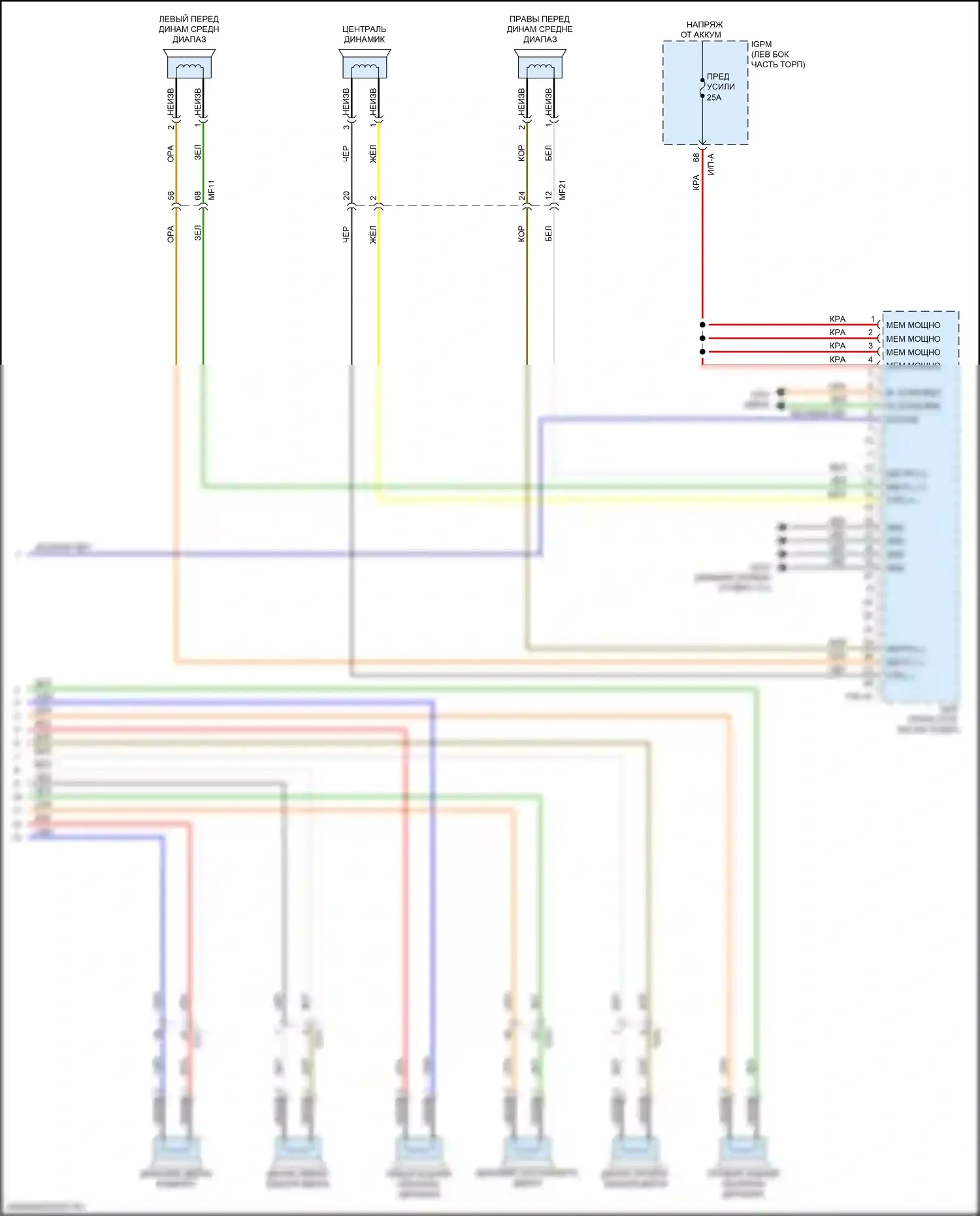 Optima Kia IV рестайлинг (2018-2020): Магнитола, подключаемый гибрид без навигации, с uvo и усилителем (4 из 4) 