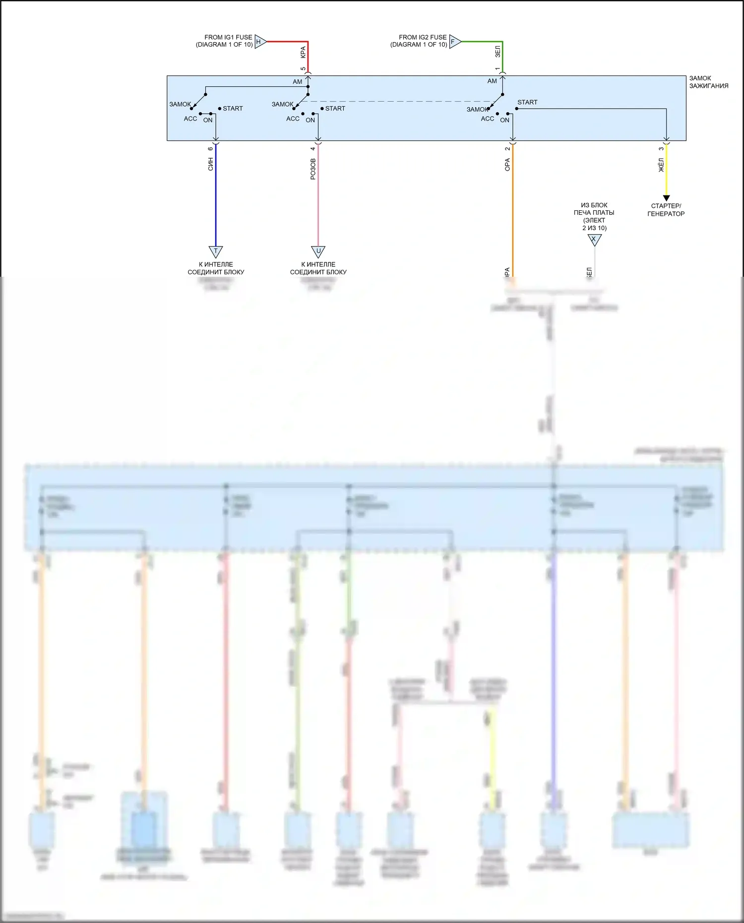 Optima Kia IV (2015-2018): 2,0л турбо, электросхема блока предохранителей реле (9 из 10) 