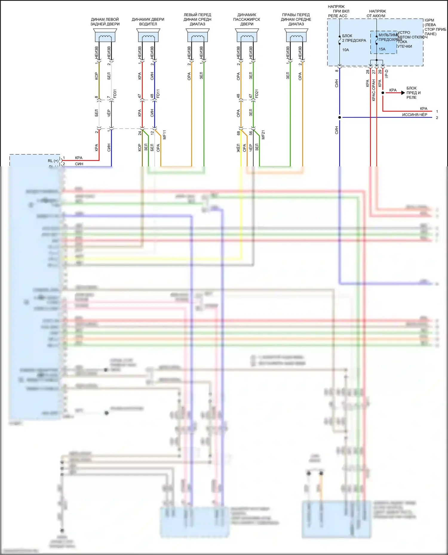 Optima Kia IV (2015-2018): Магнитола, подключаемый гибрид без навигации, с uvo, без усилителя (1 из 3) 