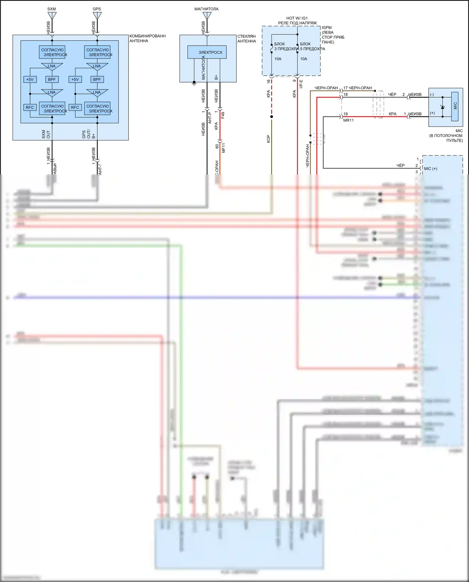 Optima Kia IV (2015-2018): Магнитола, подключаемый гибрид без навигации, с uvo, без усилителя (3 из 3) 