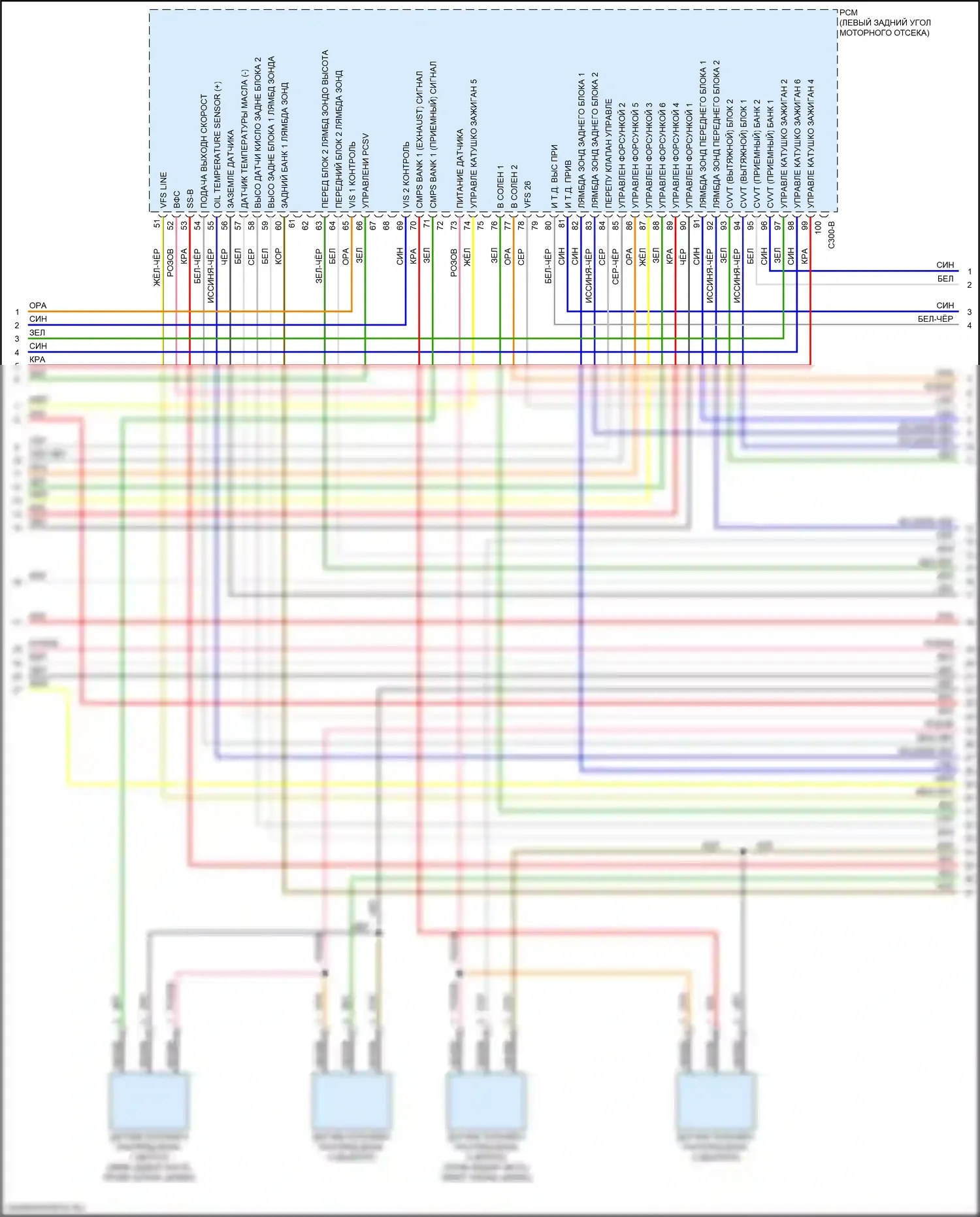 Sorento Prime Kia III рестайлинг (2017-2020): Электросхема двигателя 3.3l (6 из 9) 