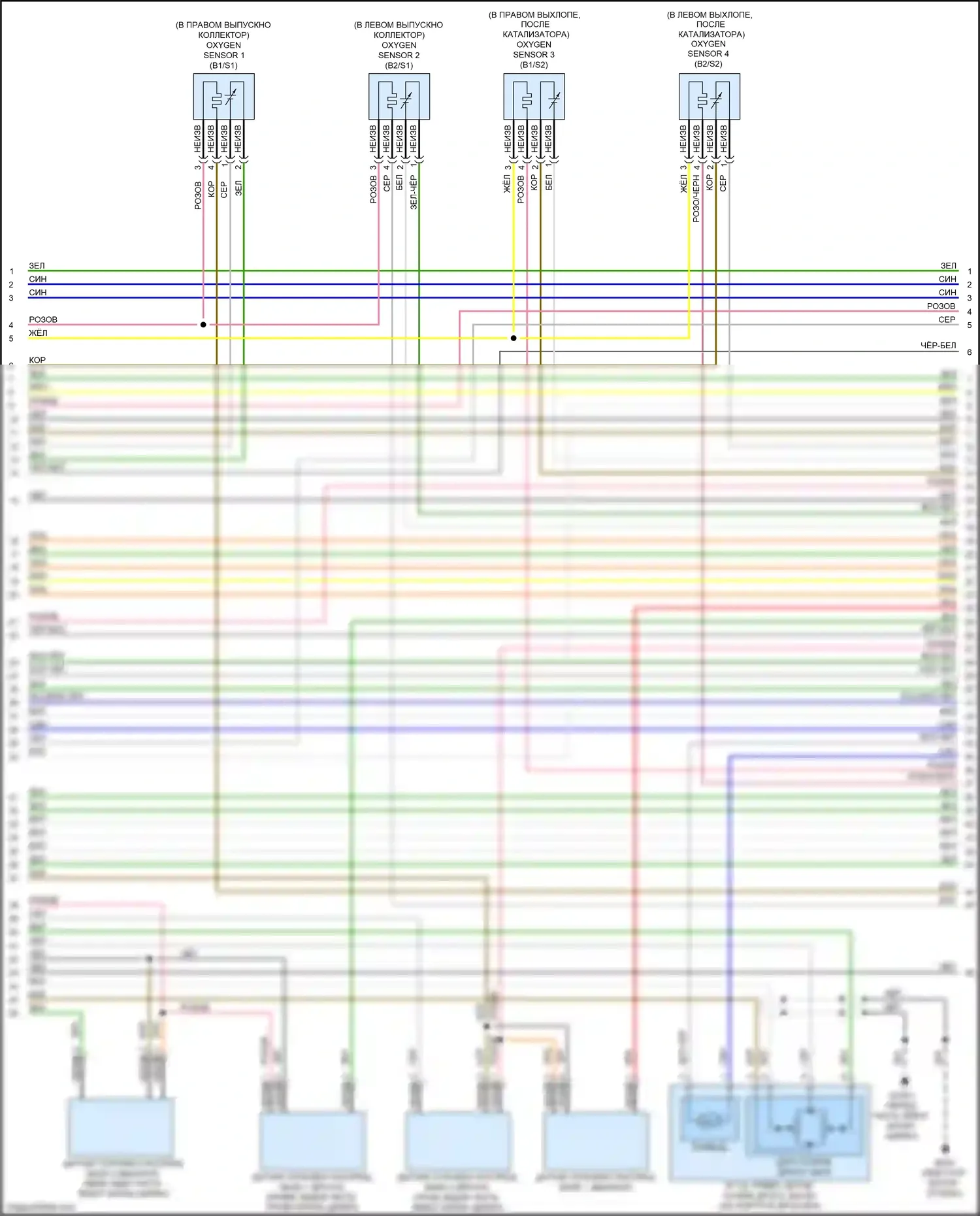 Sorento Prime Kia III (2014-2017): Электросхема двигателя 3.3l (6 из 8) 