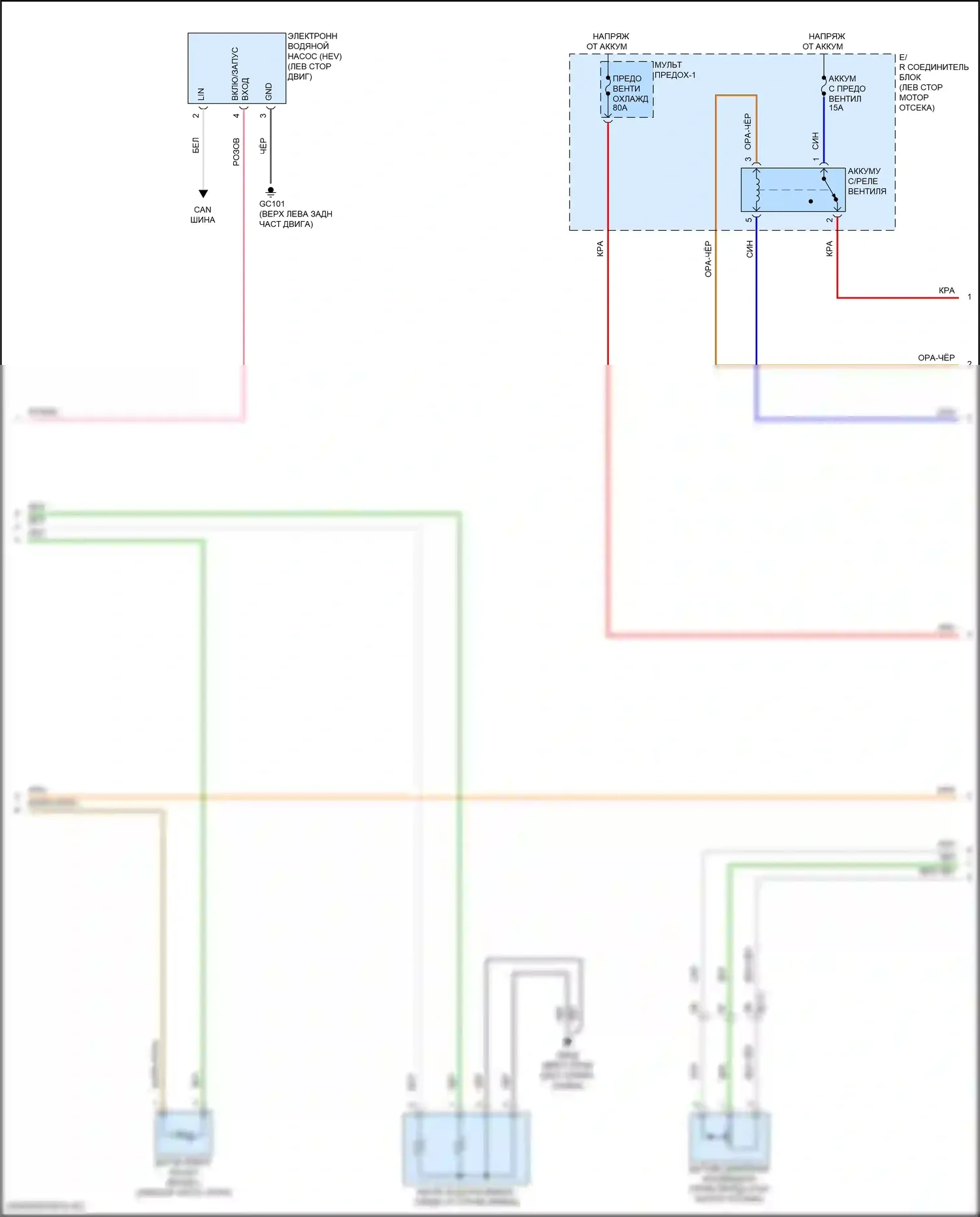 Sorento Kia IV рестайлинг (2023-2024): 1.6л турбо гибрид, автоматическая электросхема кондиционера (5 из 6) 