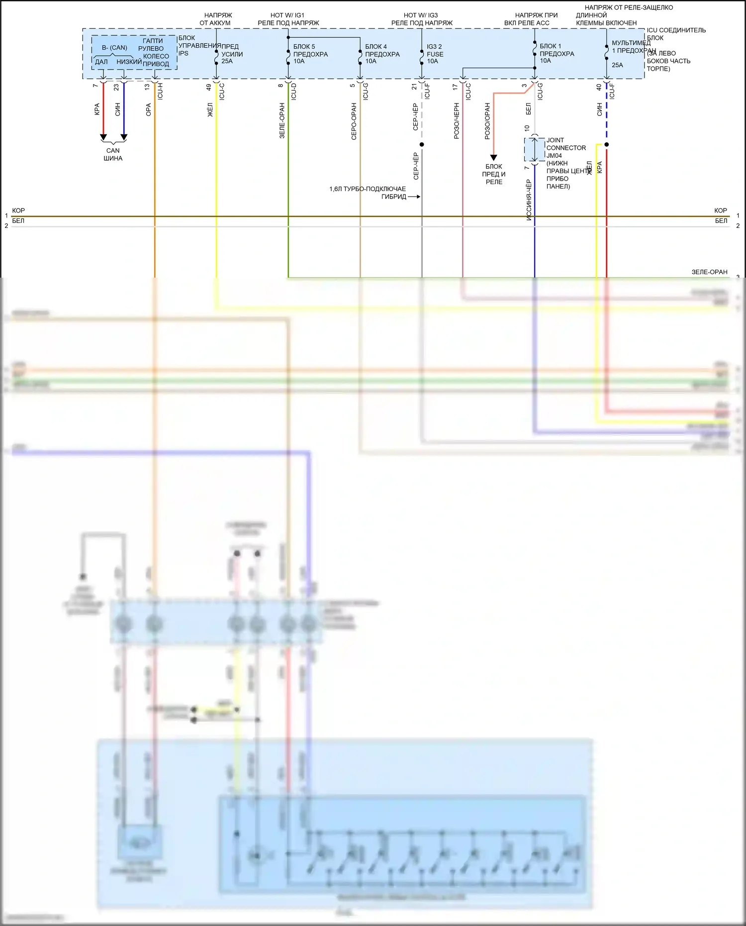 Sorento Kia IV рестайлинг (2023-2024): Магнитола, гибридная без навигации, с усилителем (2 из 5) 